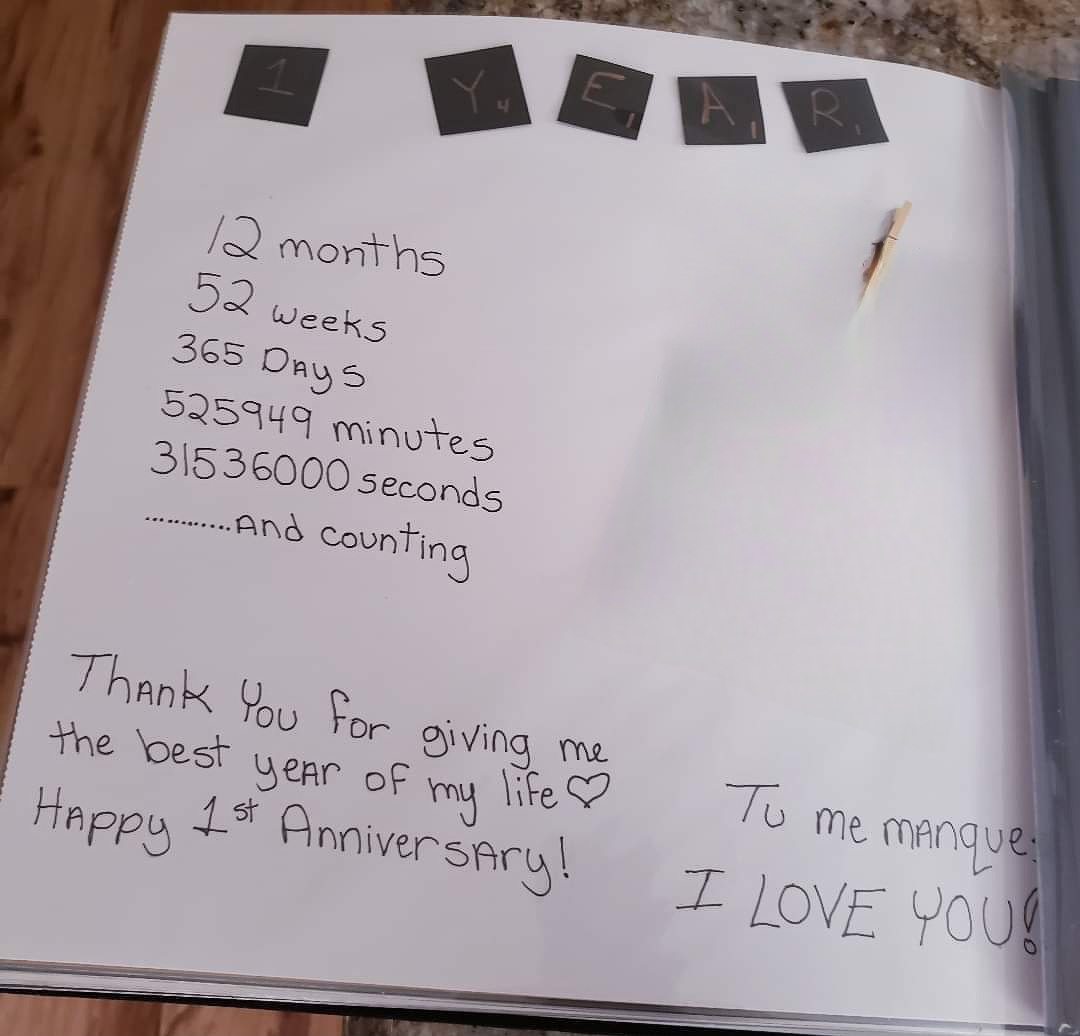 Anniversary Scrapbook