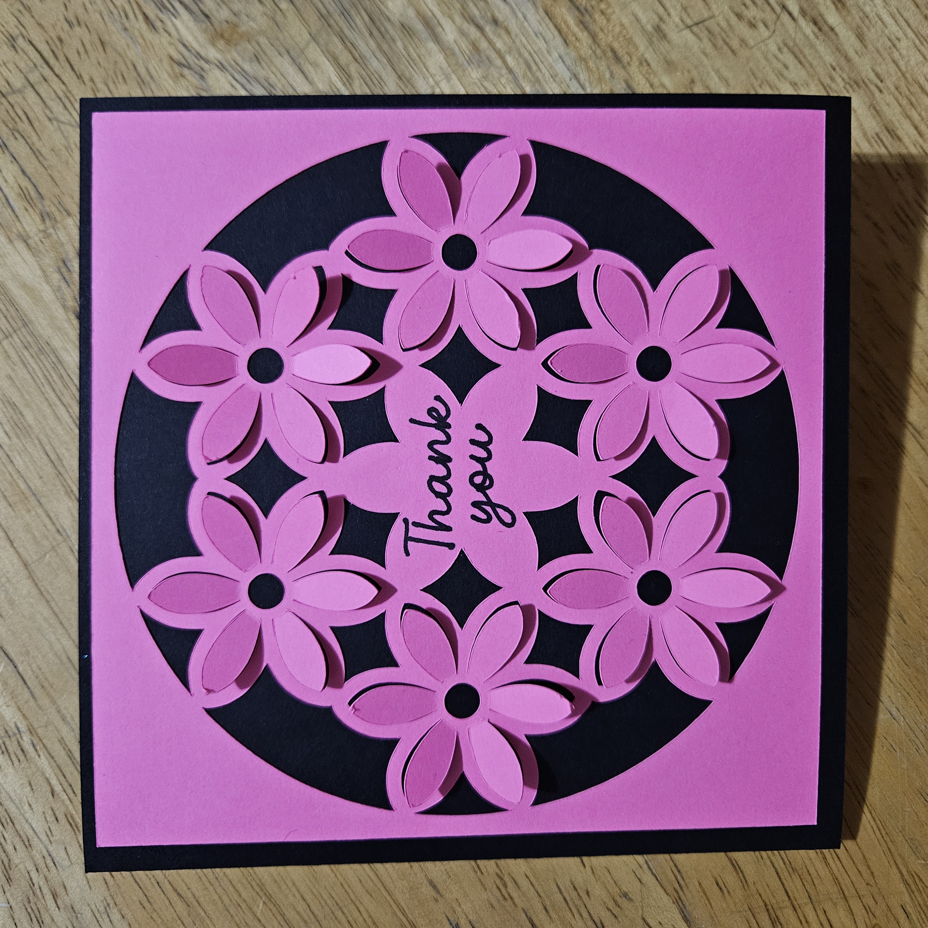 Handmade Thank You Card