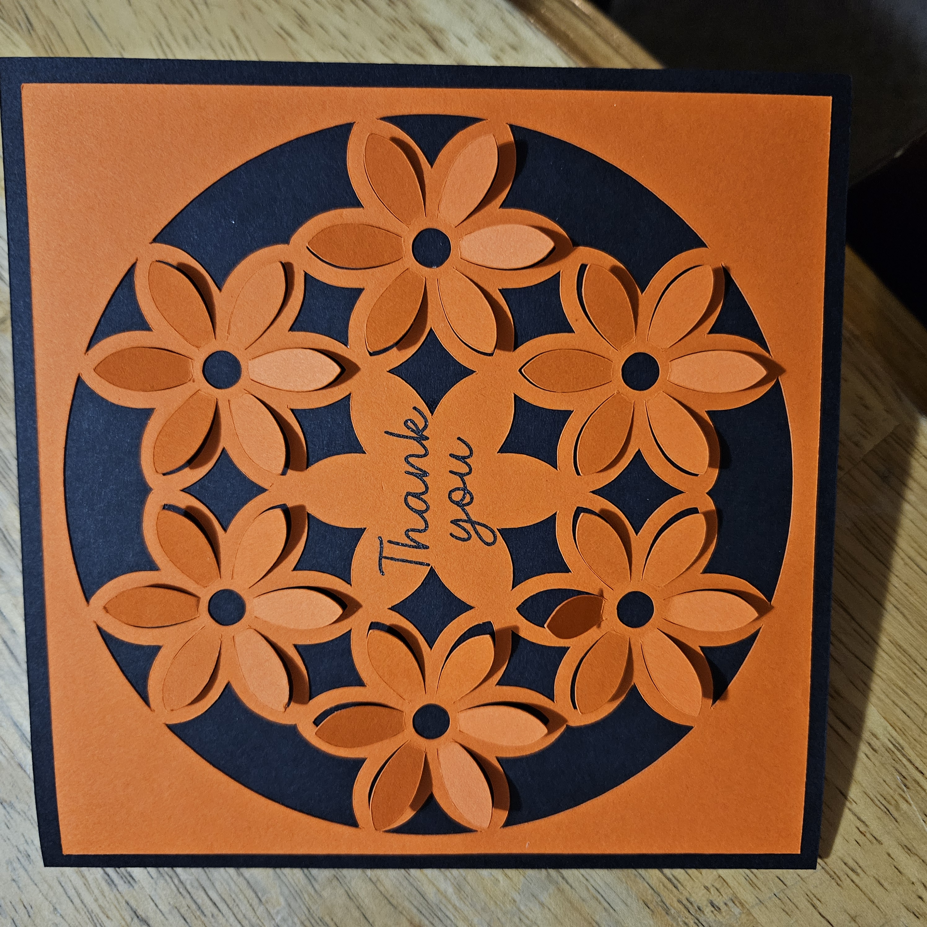 Handmade Thank You Card