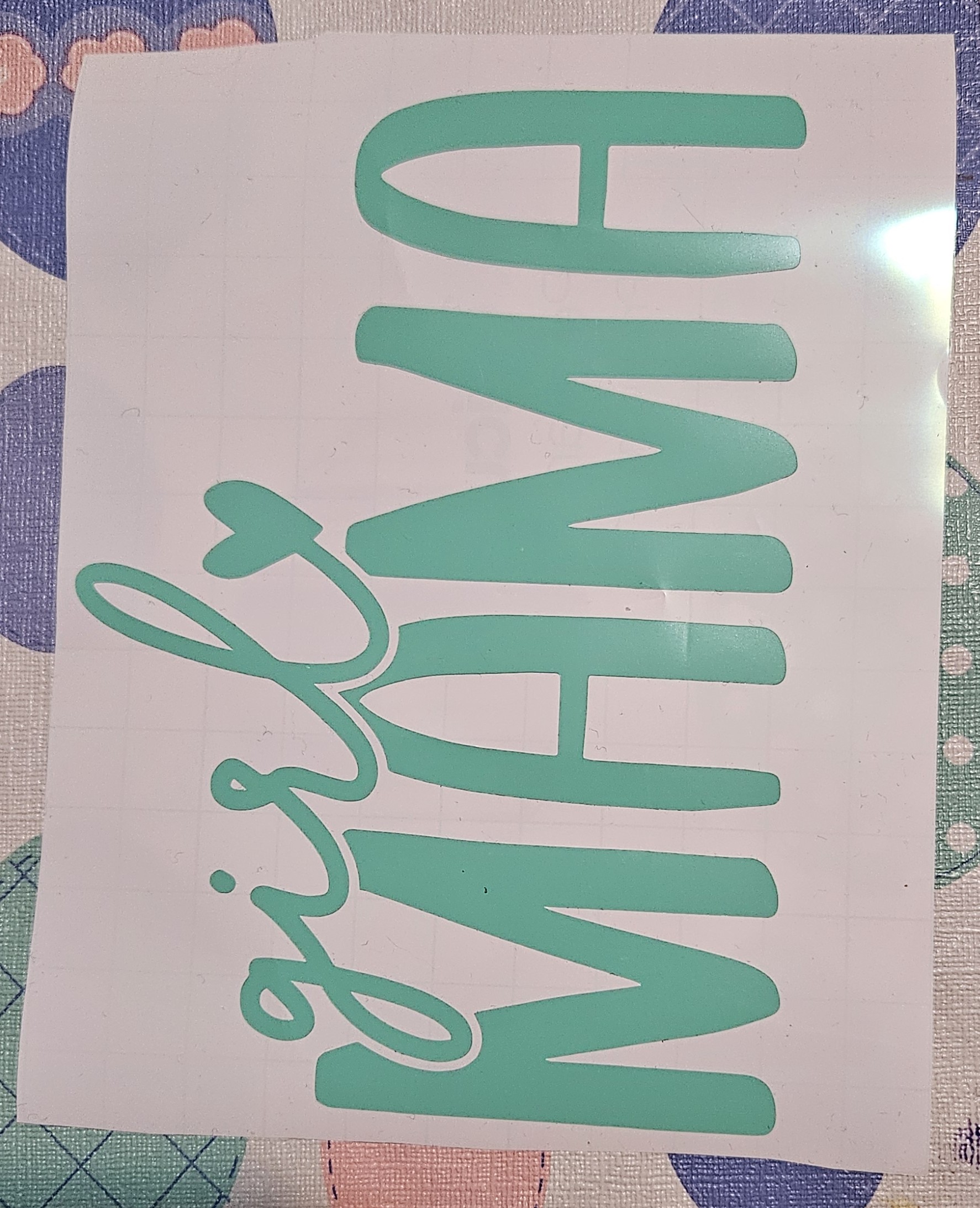 Girl Mama Decal