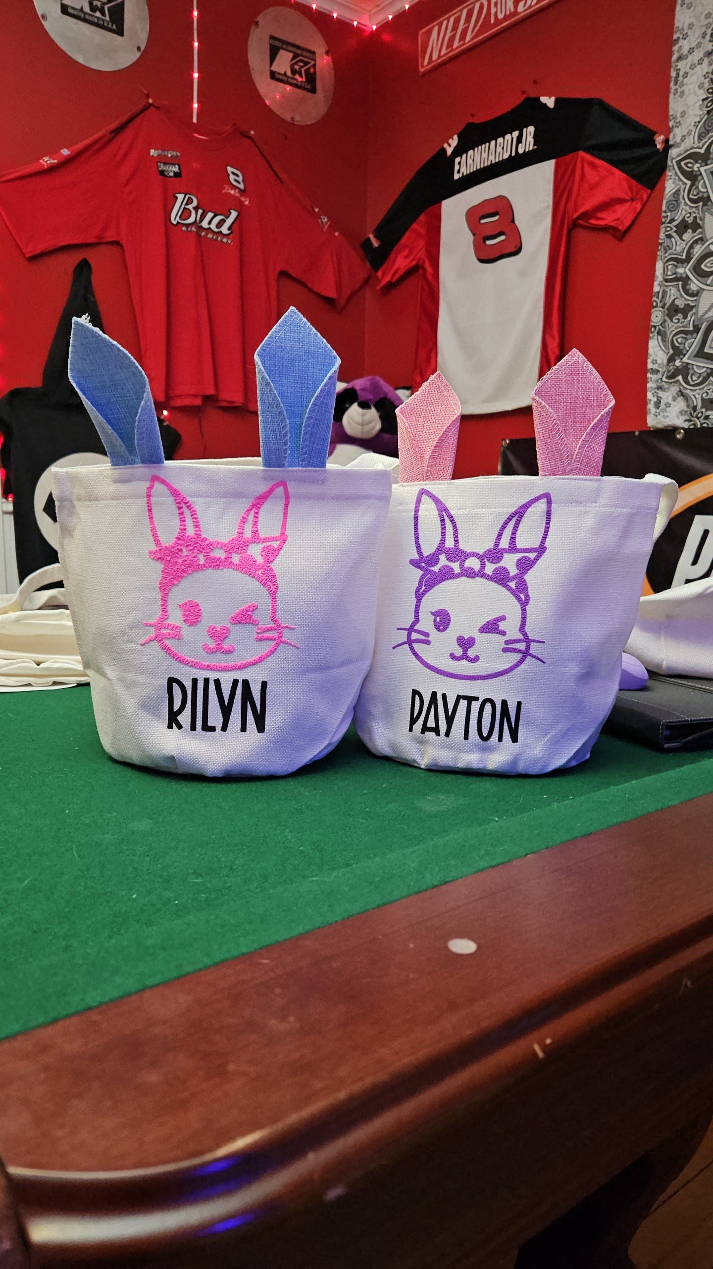 Small Easter Puffy Vinyl Tote Bag