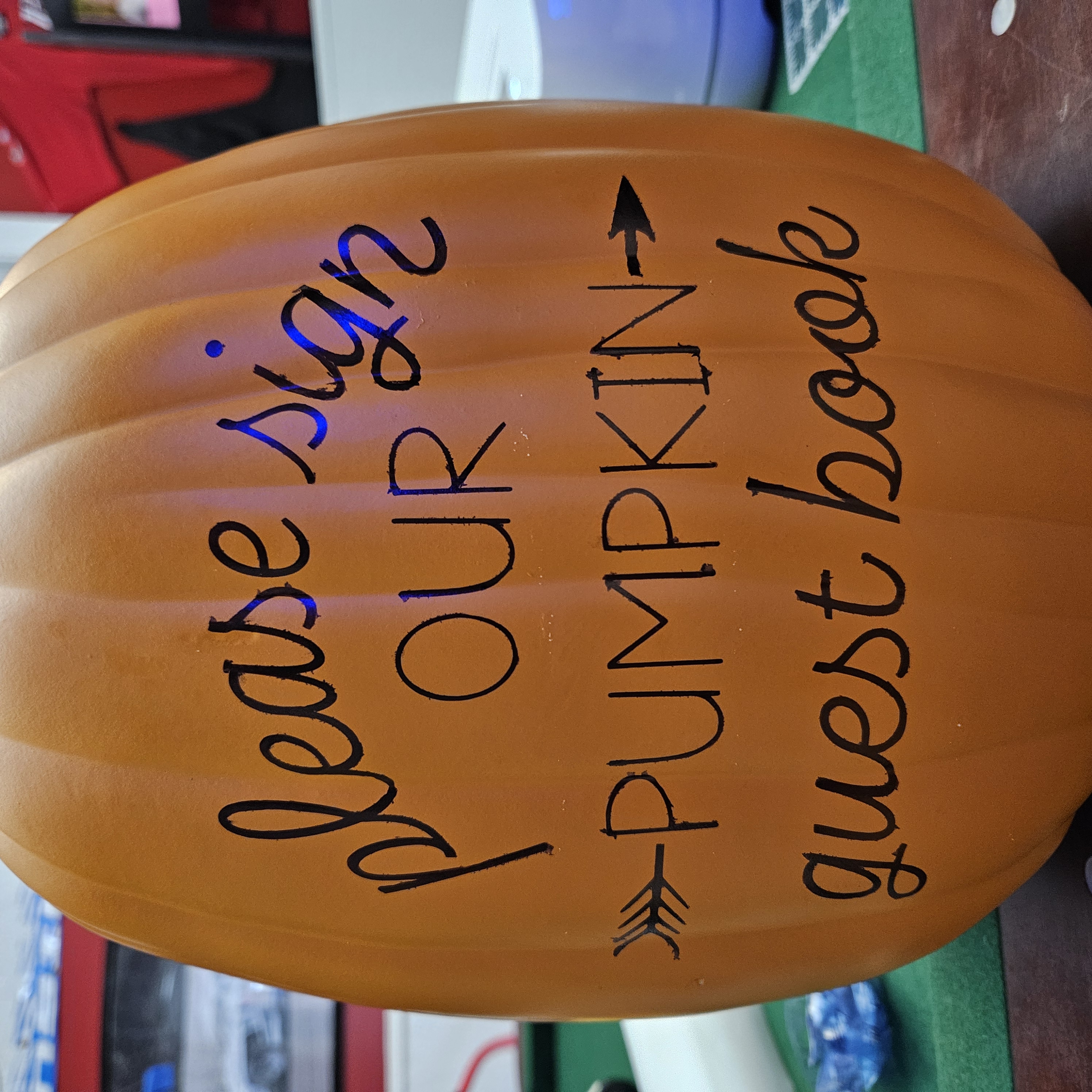 Pumpkin Guest Book