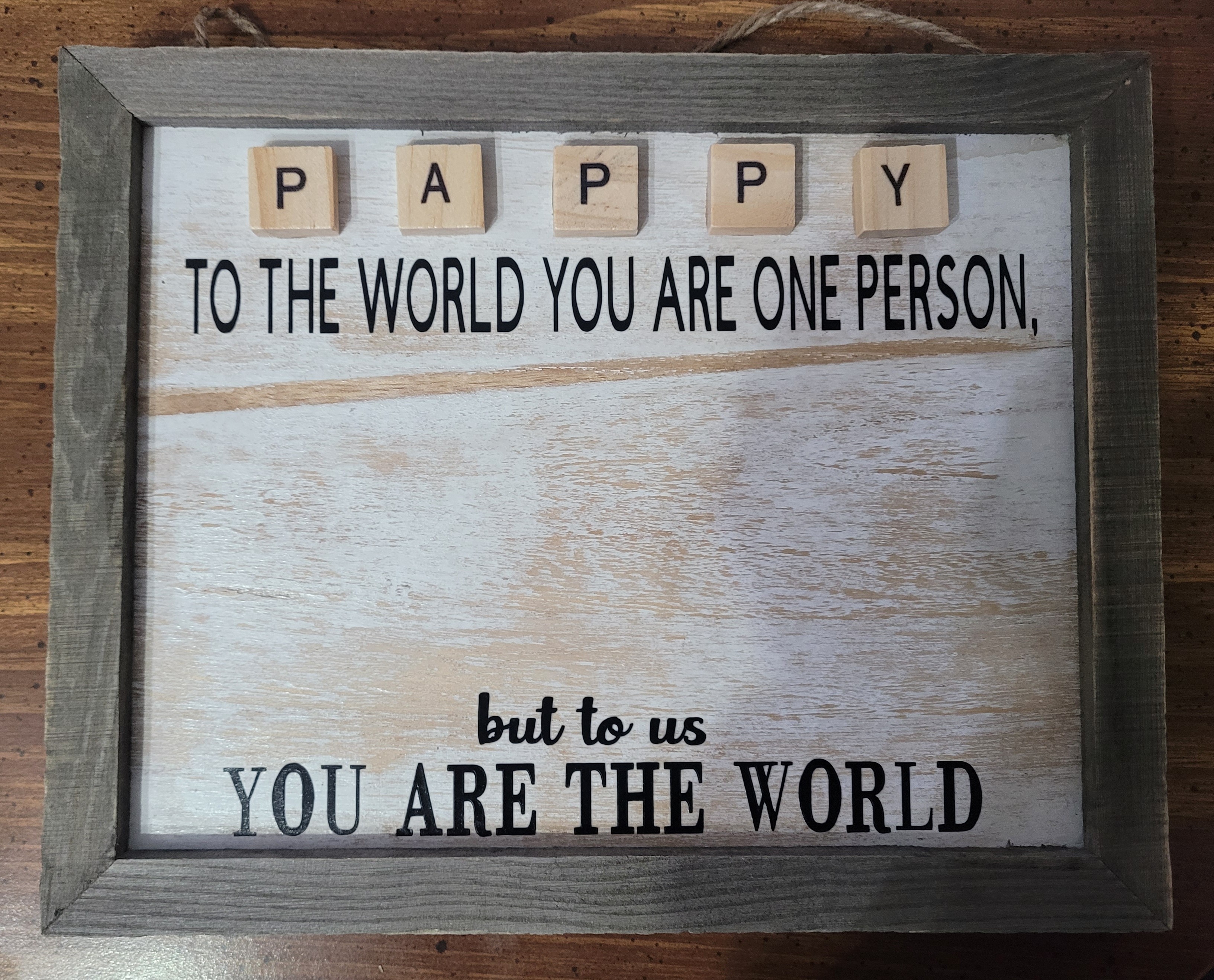 Decorative Wooden Sign