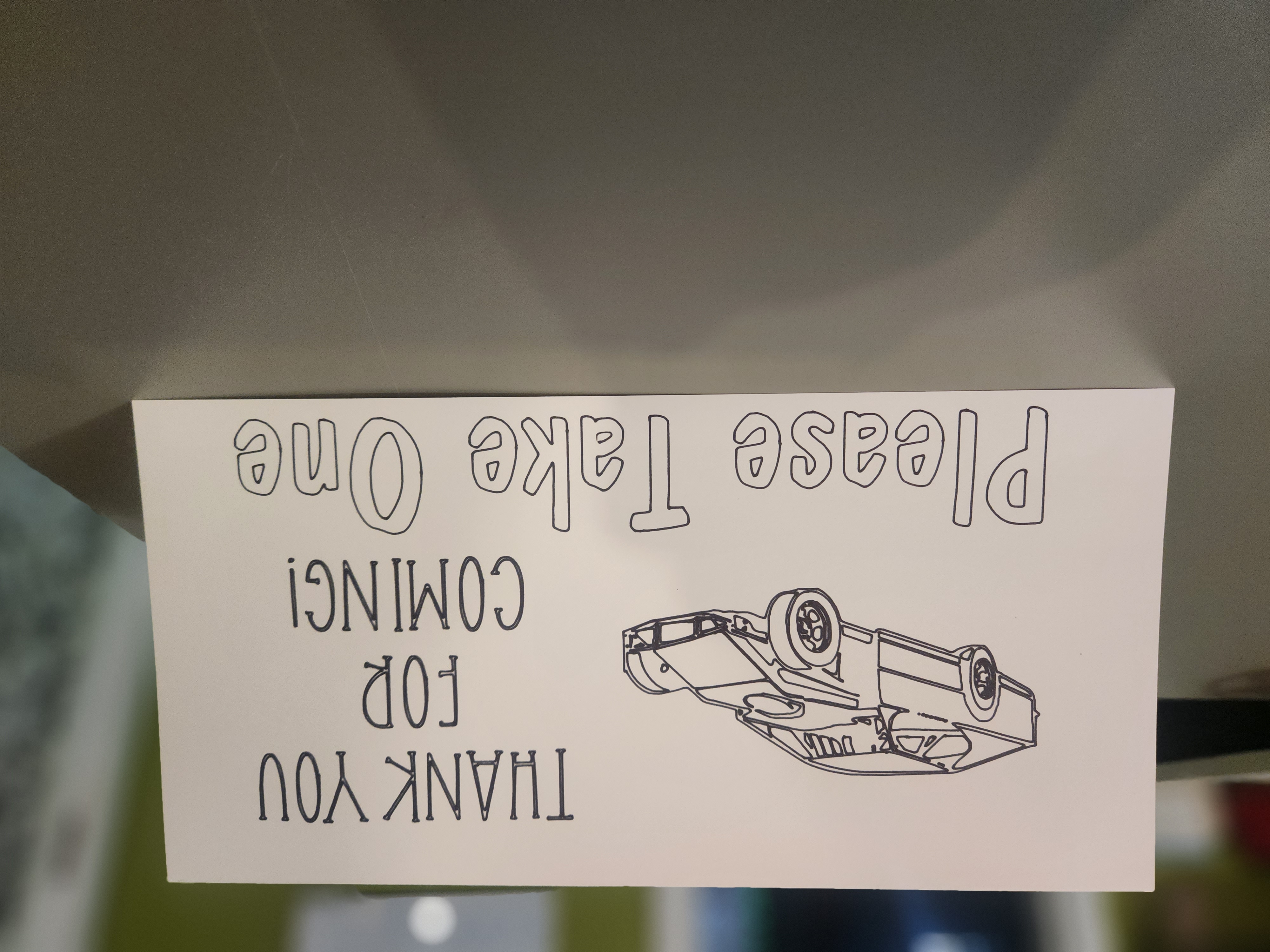 Decorative Table Sign