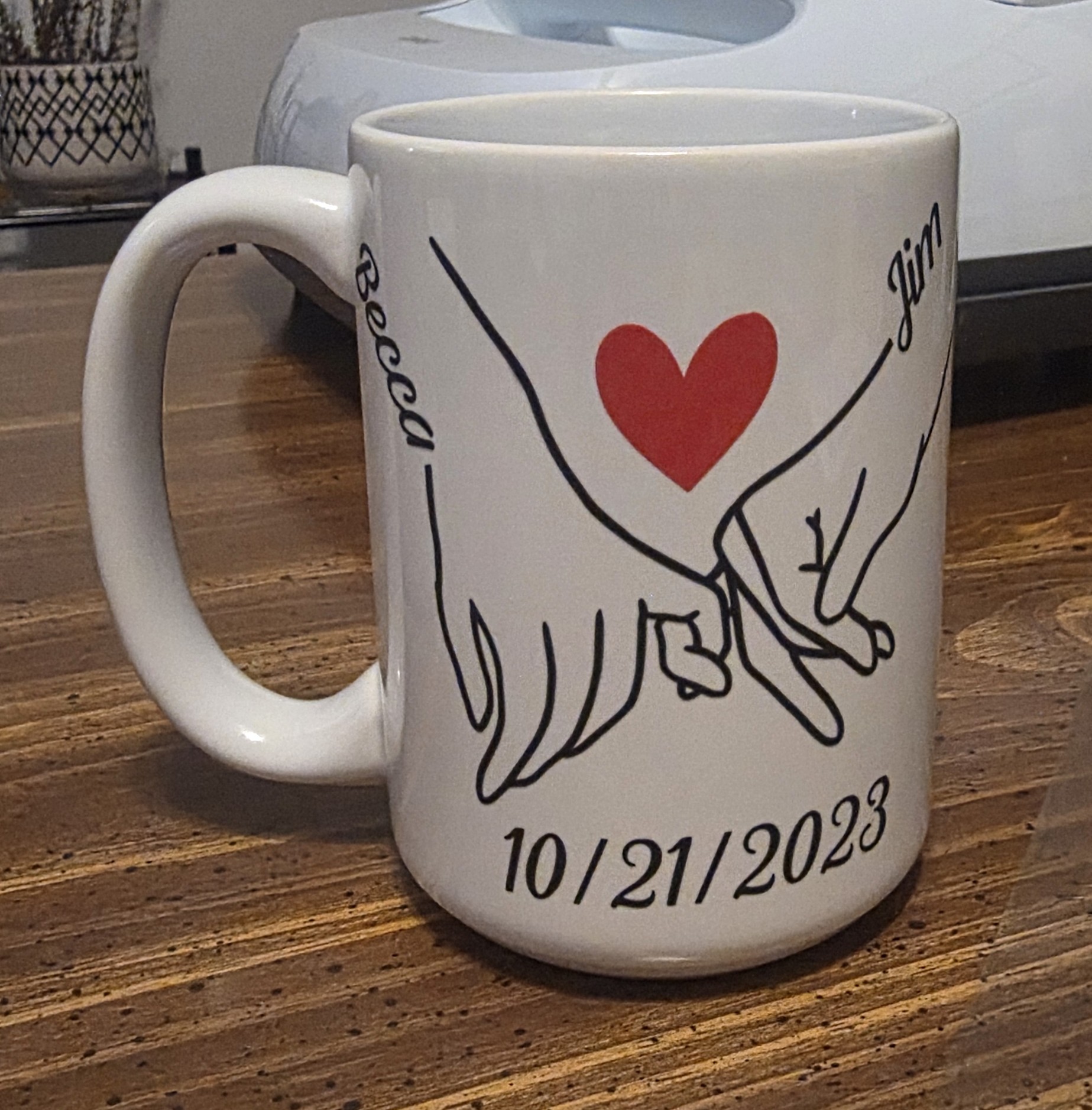 Personalized Hand-Illustrated Mug