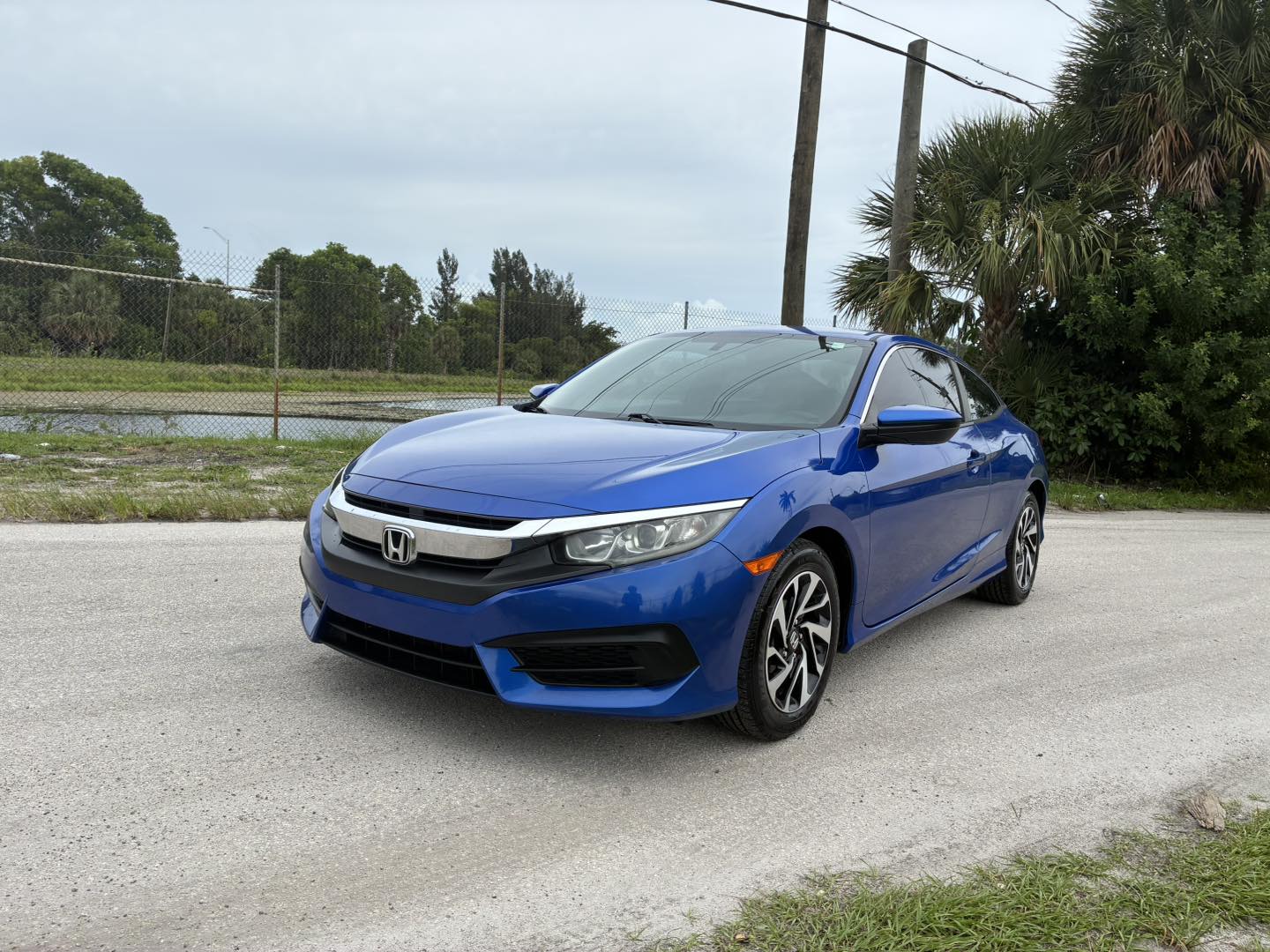 2016 Honda Civic Blue