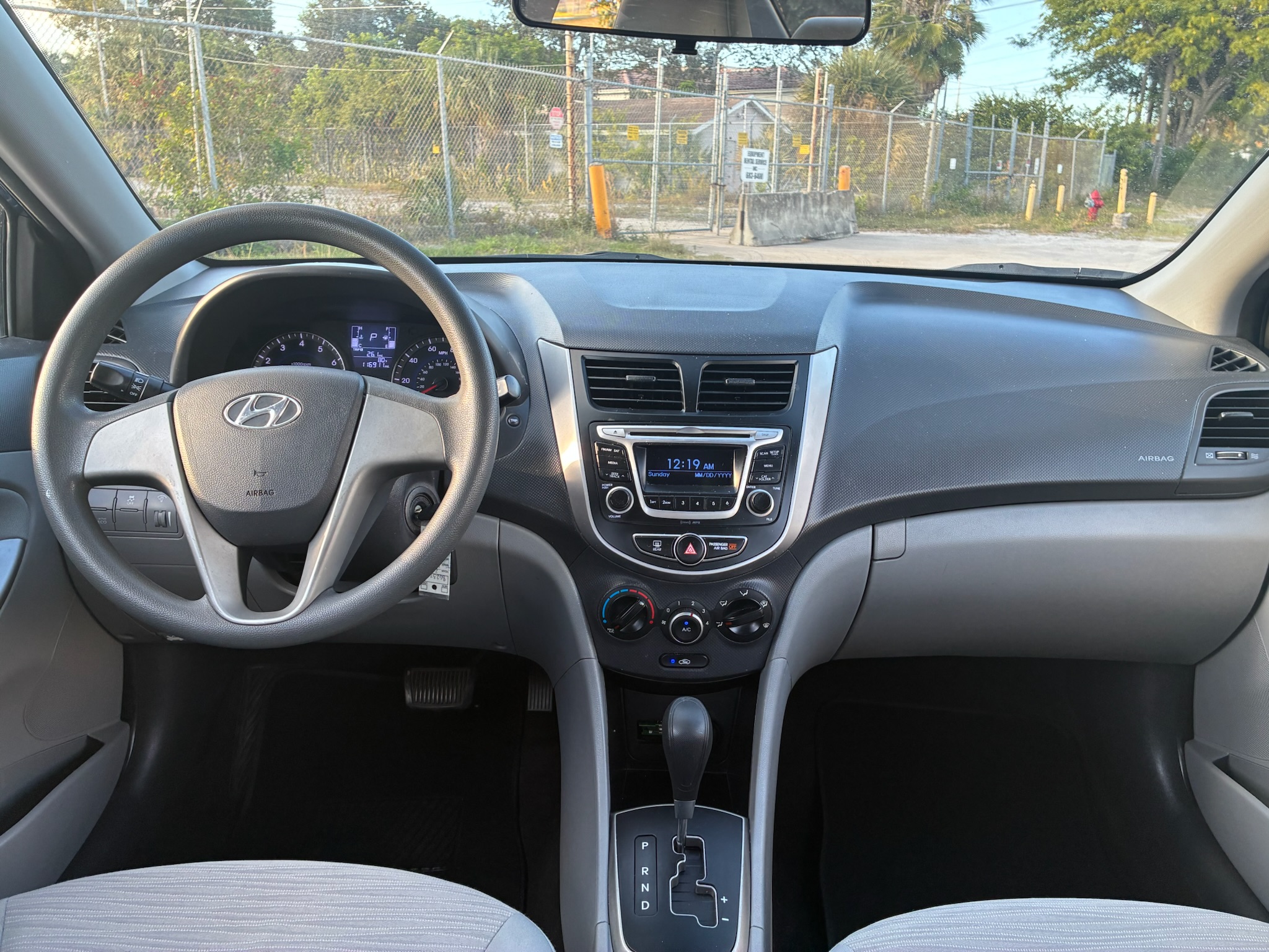 2015 Hyundai Accent Blue