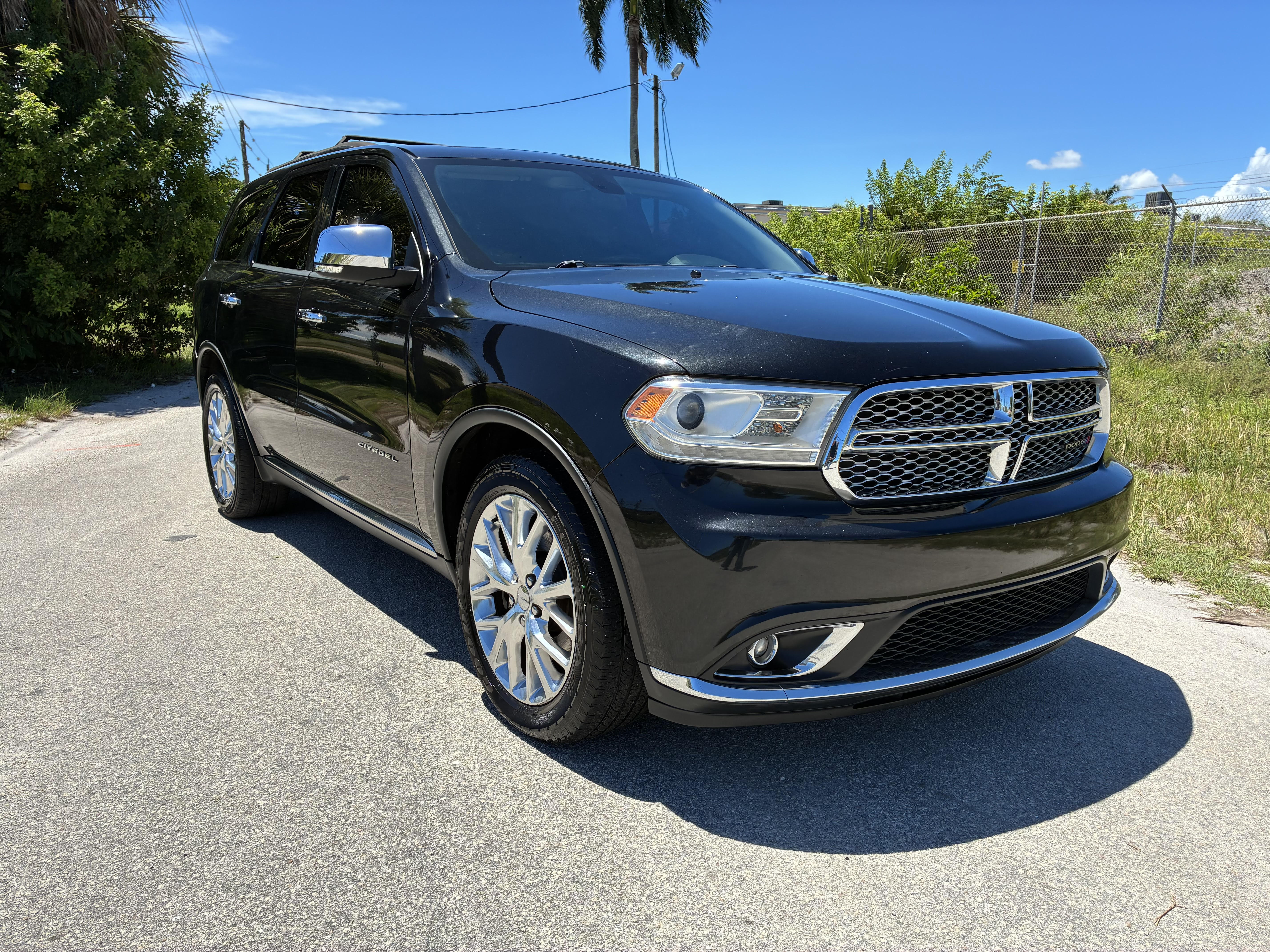 2015 DODGE DURANGO BLACK
