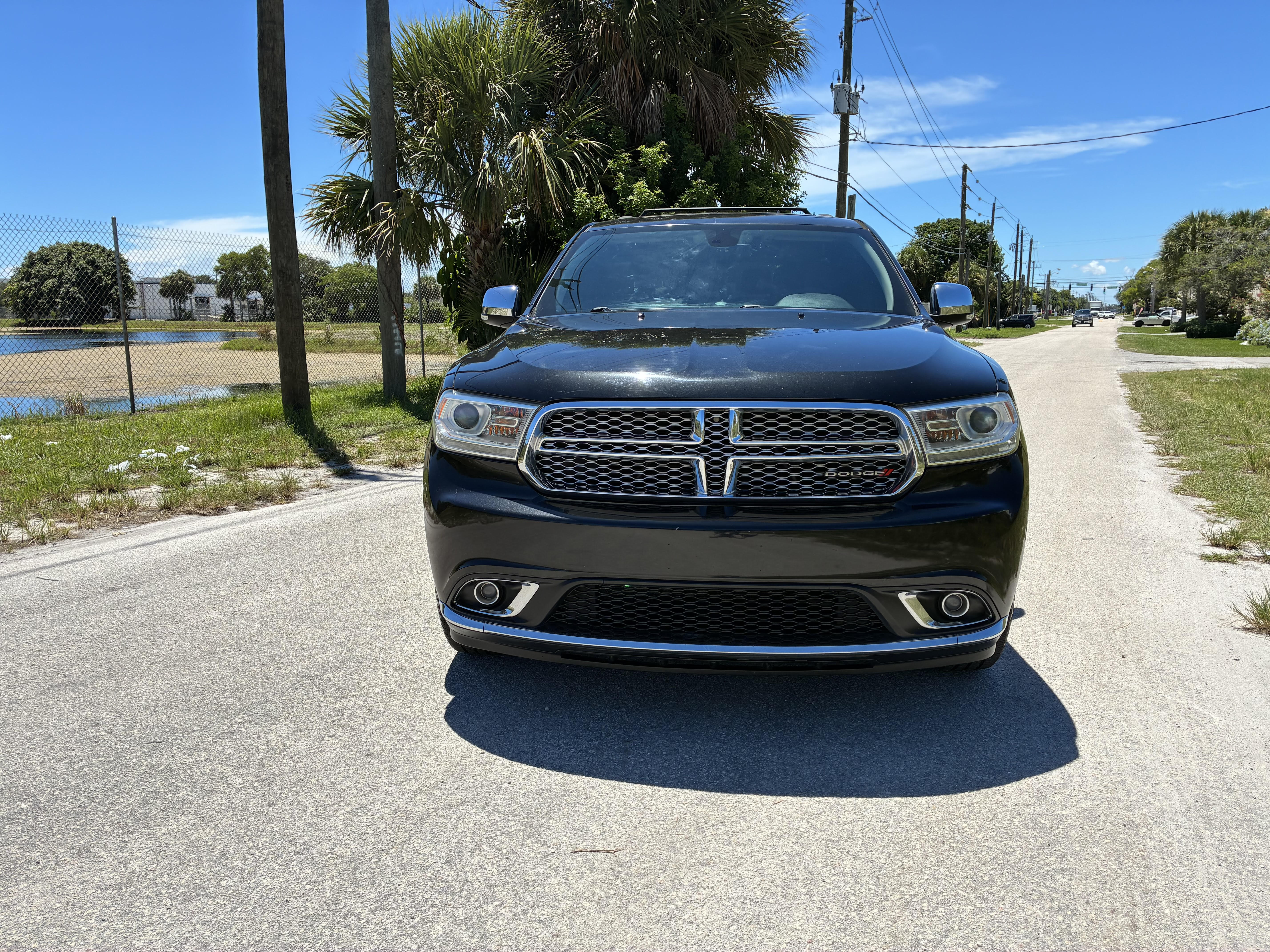 2015 DODGE DURANGO BLACK