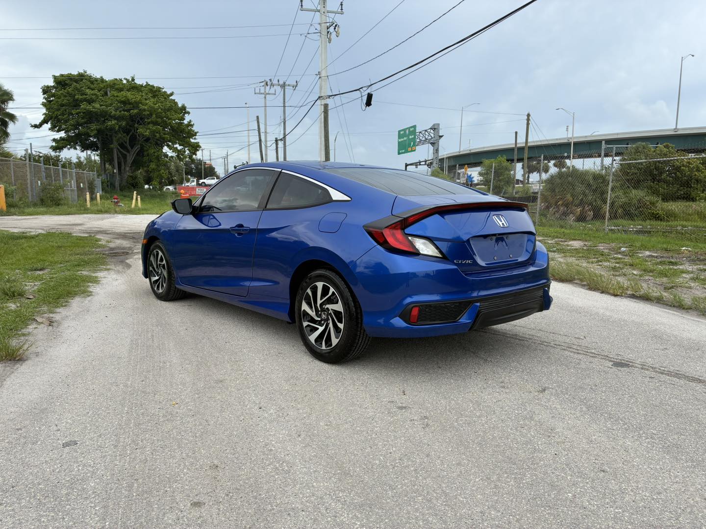 2016 Honda Civic Blue