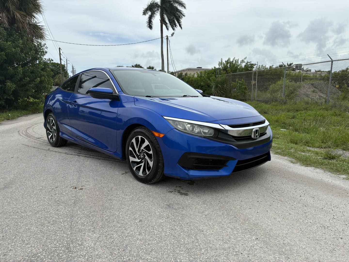 2016 Honda Civic Blue