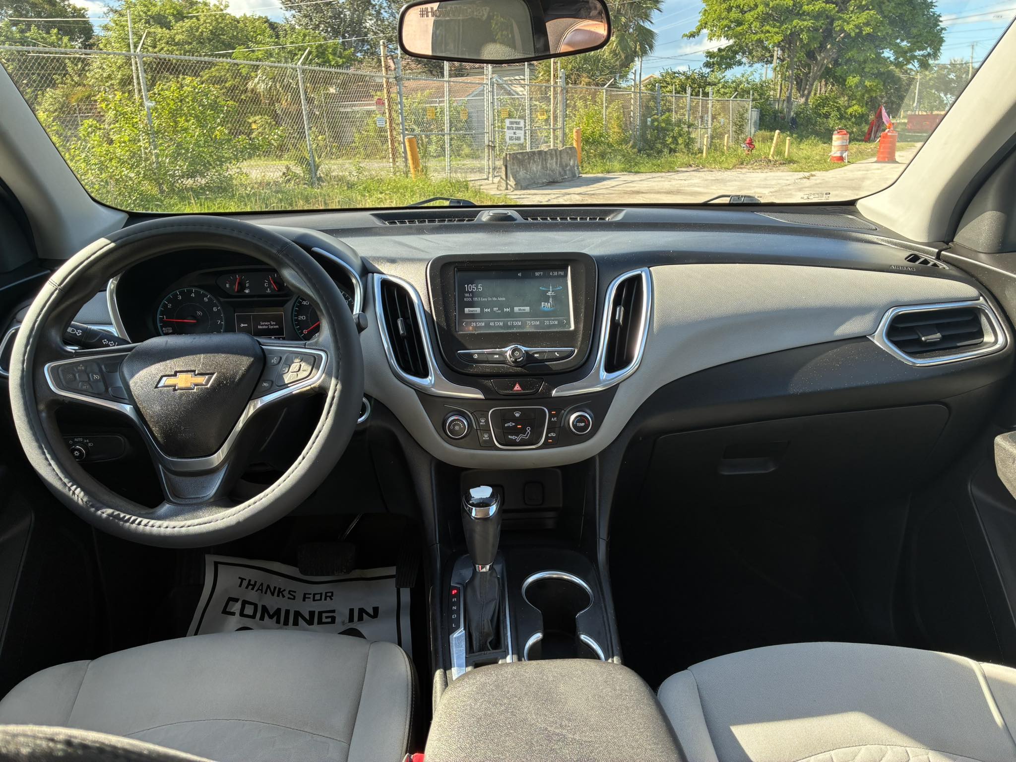 2018 CHEVROLET EQUINOX SILVER 