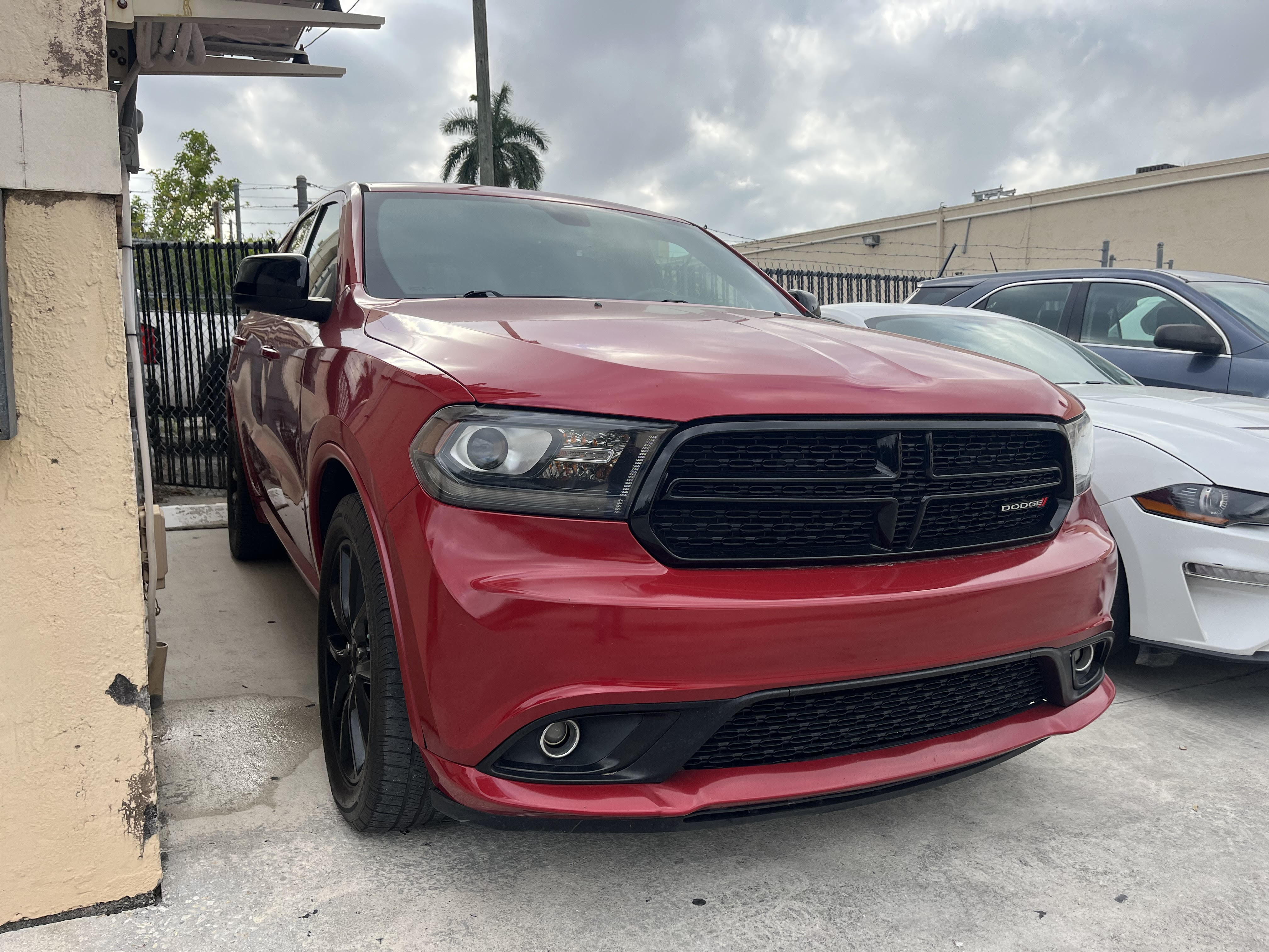 2018 Dodge Durango Red