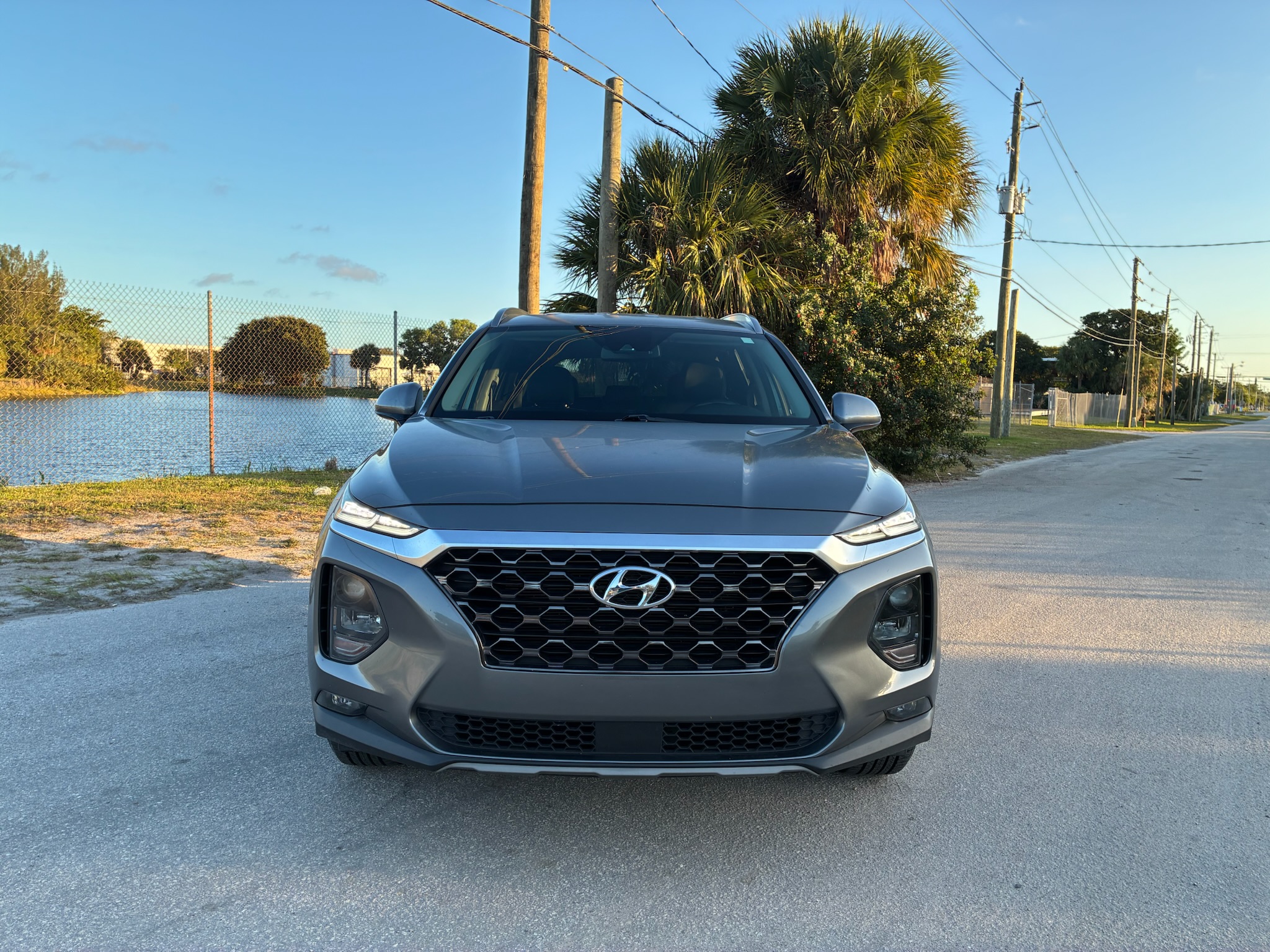 2019 Hyundai Santa Fe Grey