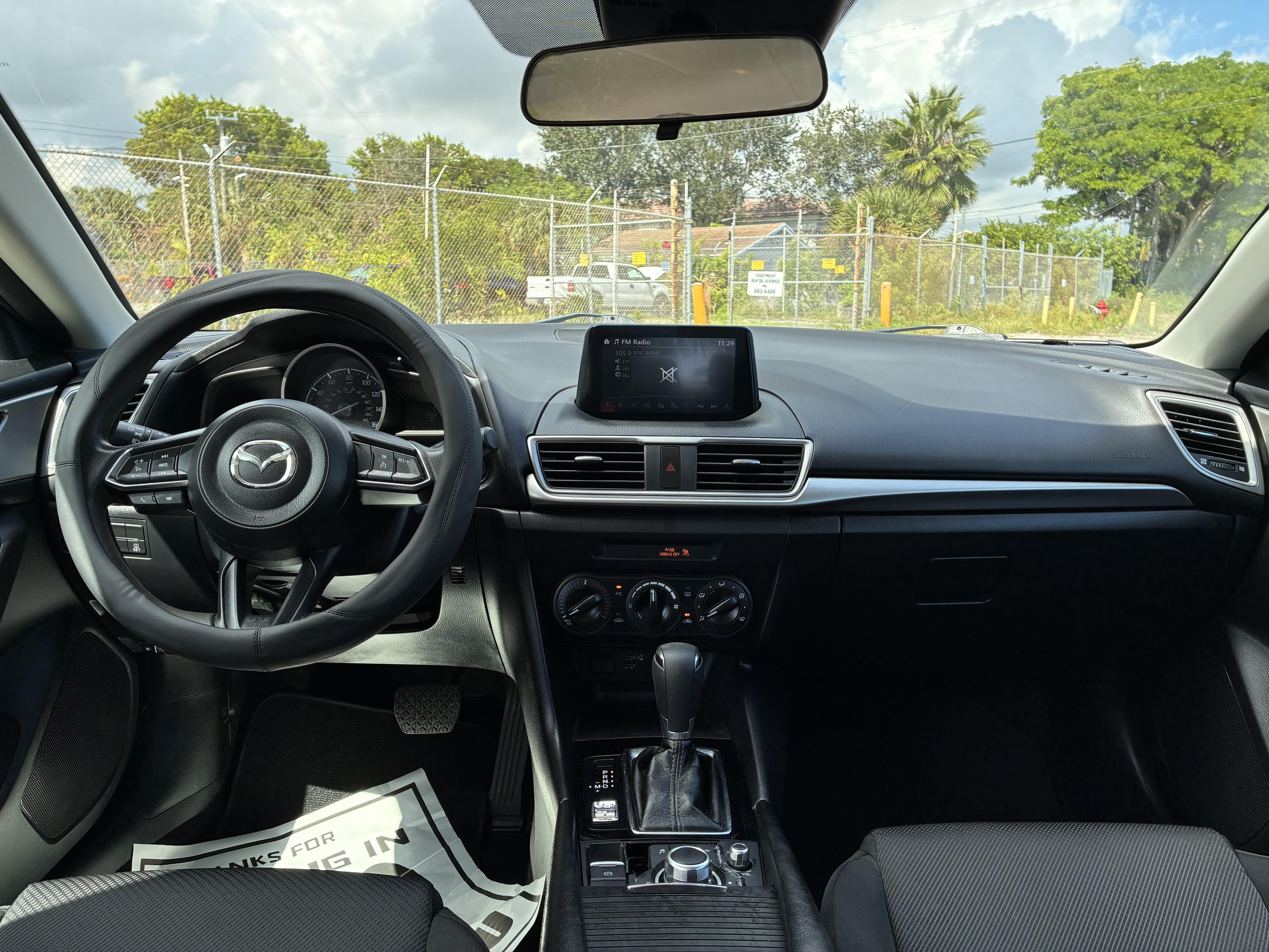 2018 MAZDA 3 WHITE