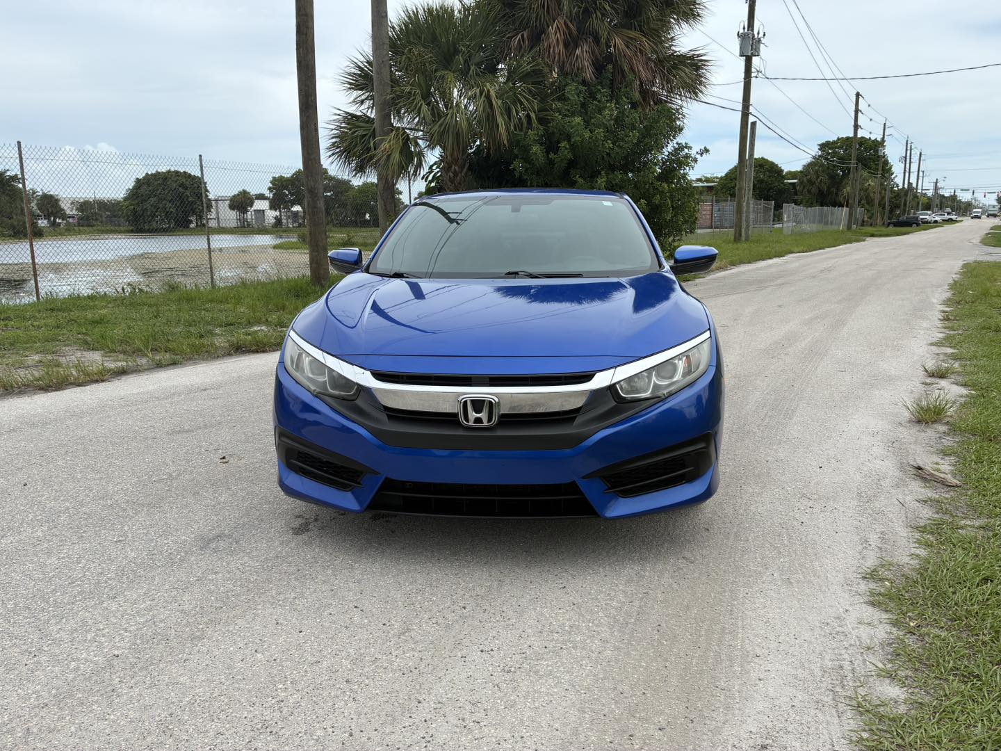 2016 Honda Civic Blue