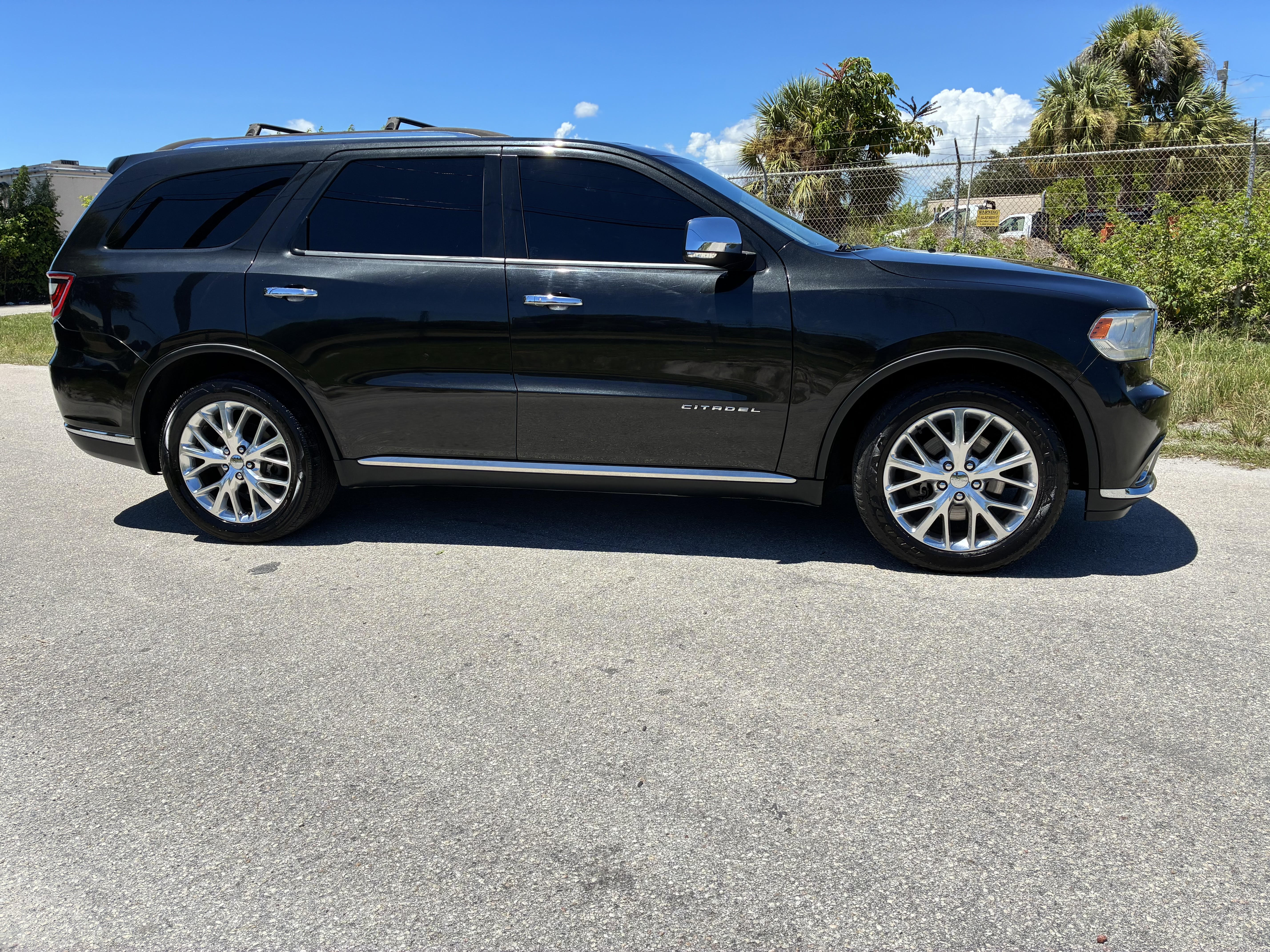 2015 DODGE DURANGO BLACK