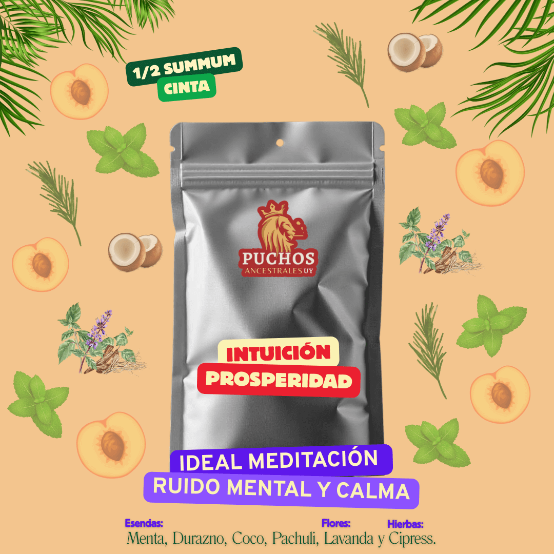 Ritual de armado, mezcla ancestral preparada 1/2 Summum Cinta - Intuición y Prosperidad