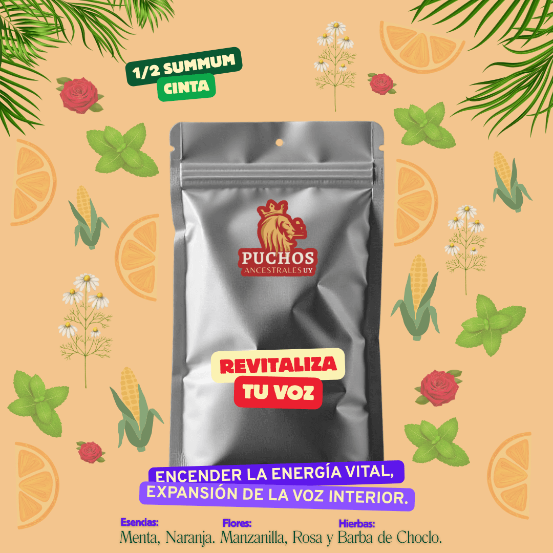 Ritual de armado, mezcla ancestral preparada 1/2 Summum Cinta - Revitalizá tu voz