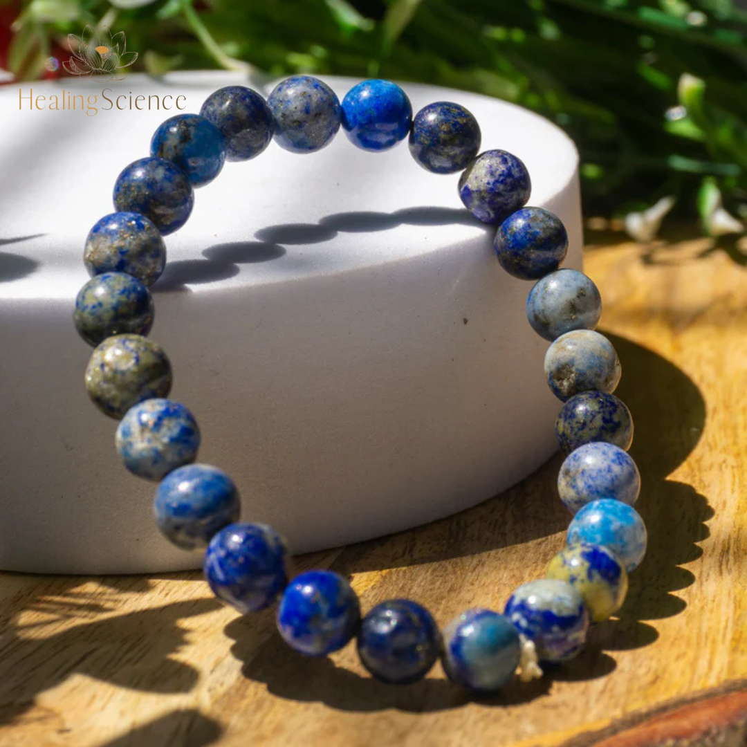 Lapis Lazuli Beaded Bracelet