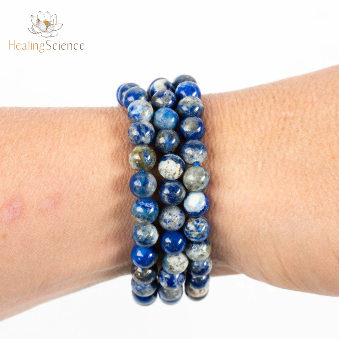 Lapis Lazuli Beaded Bracelet