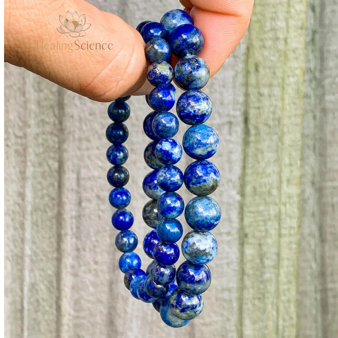 Lapis Lazuli Beaded Bracelet