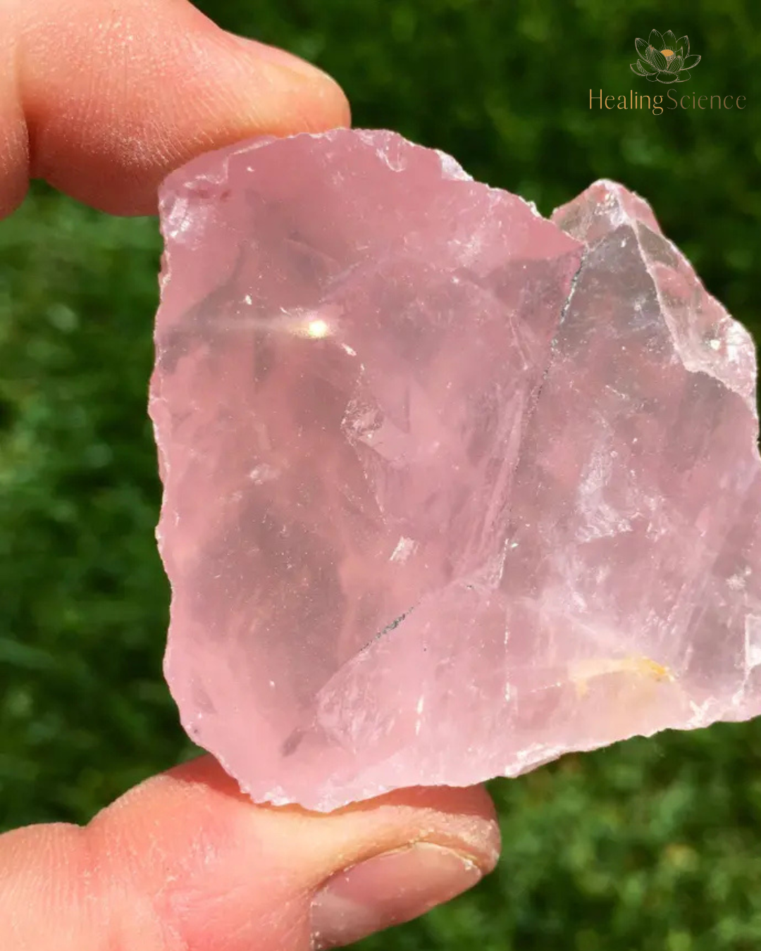 Raw Rose Quartz Crystals