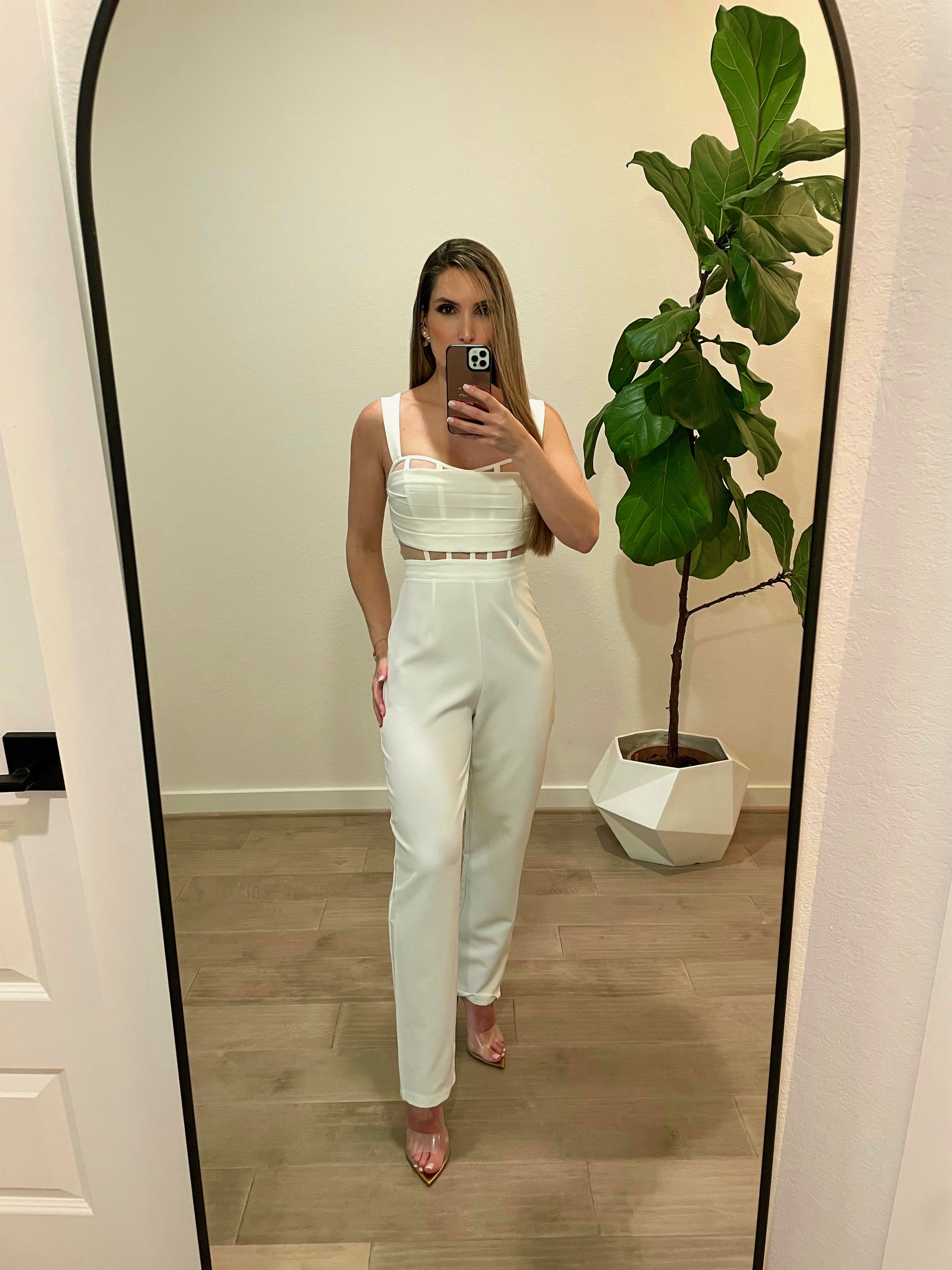 White Jumpsuit