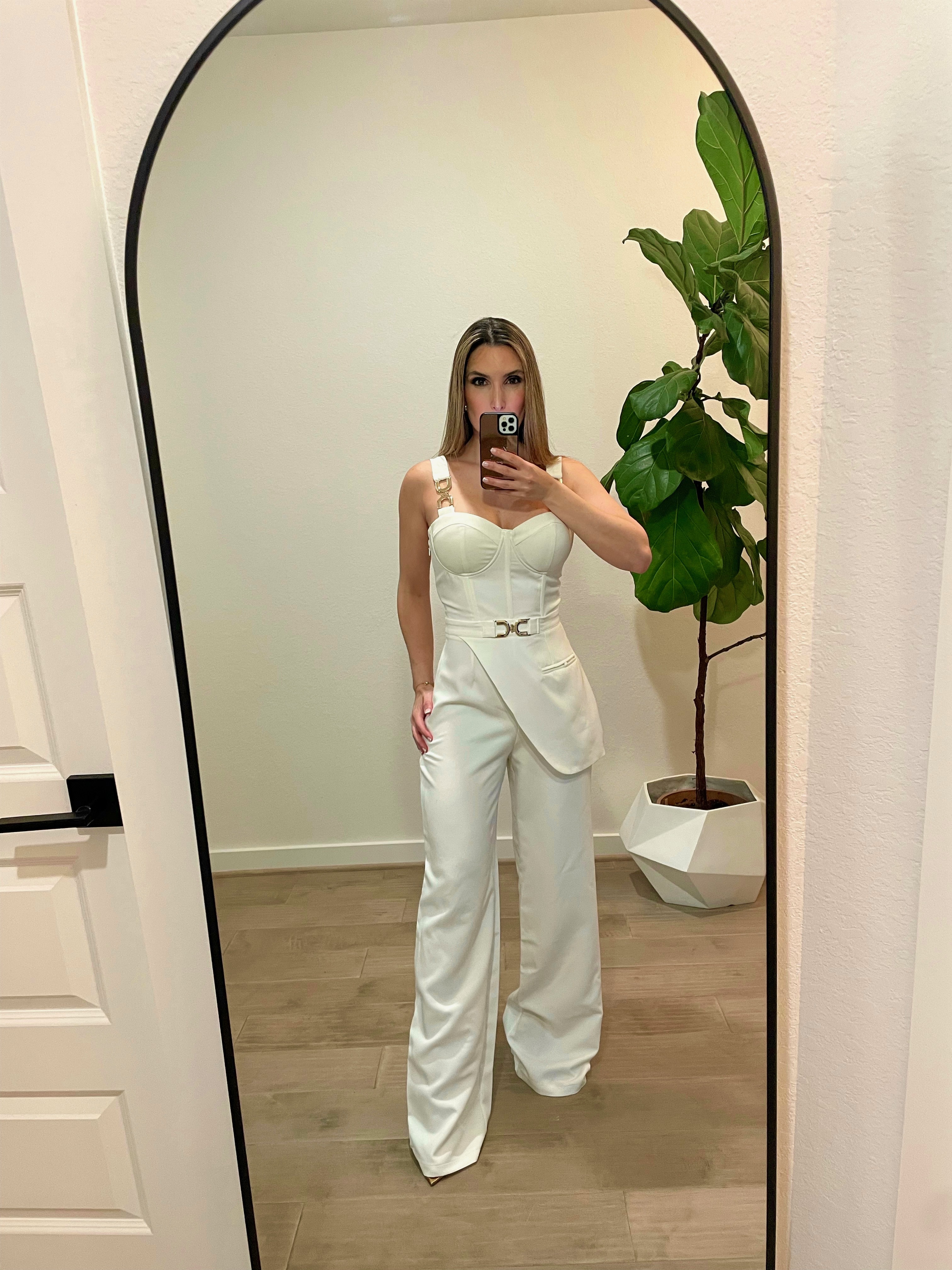 Elegant White Jumpsuit