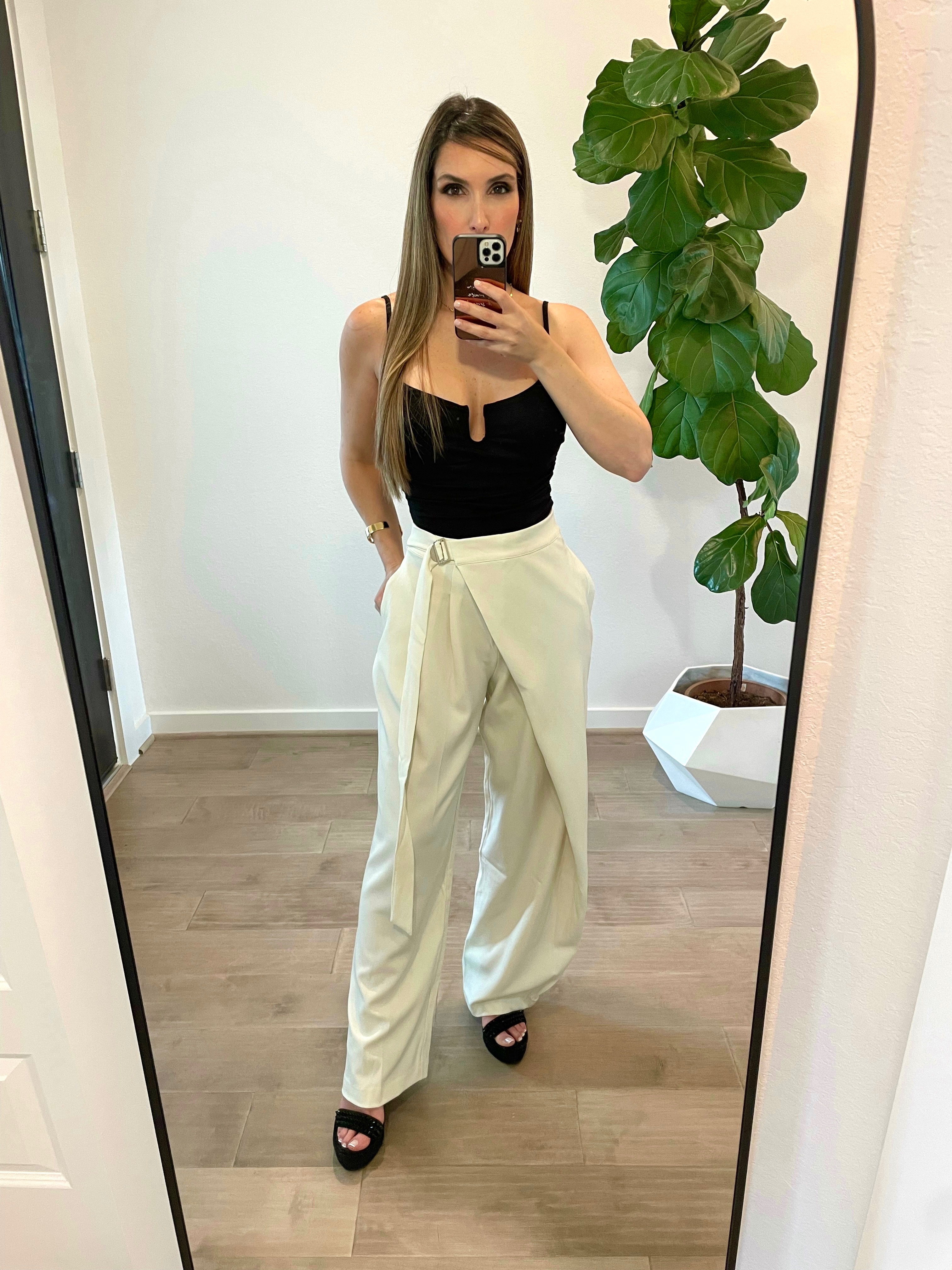 Sleeveless Black Top