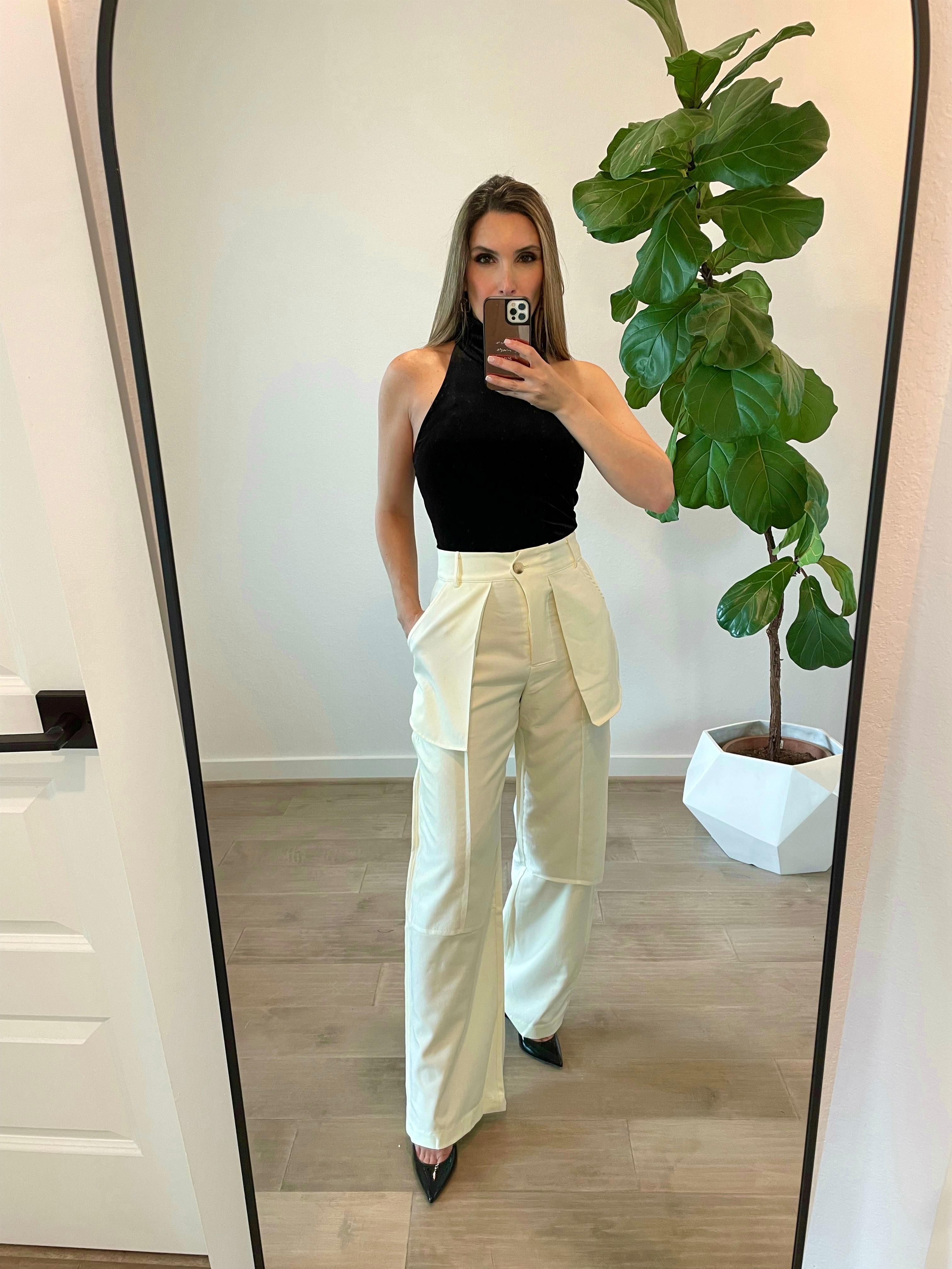 Trendy Wide-Leg Pants
