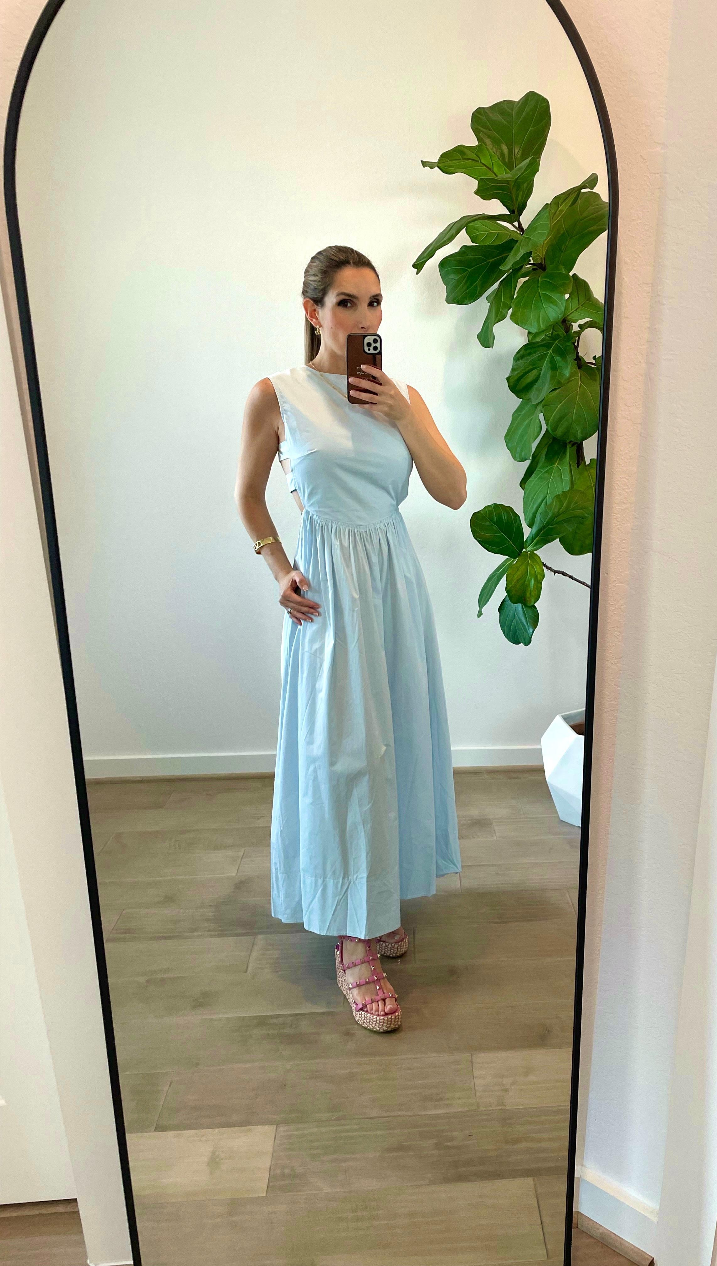 Light Blue Maxi Dress