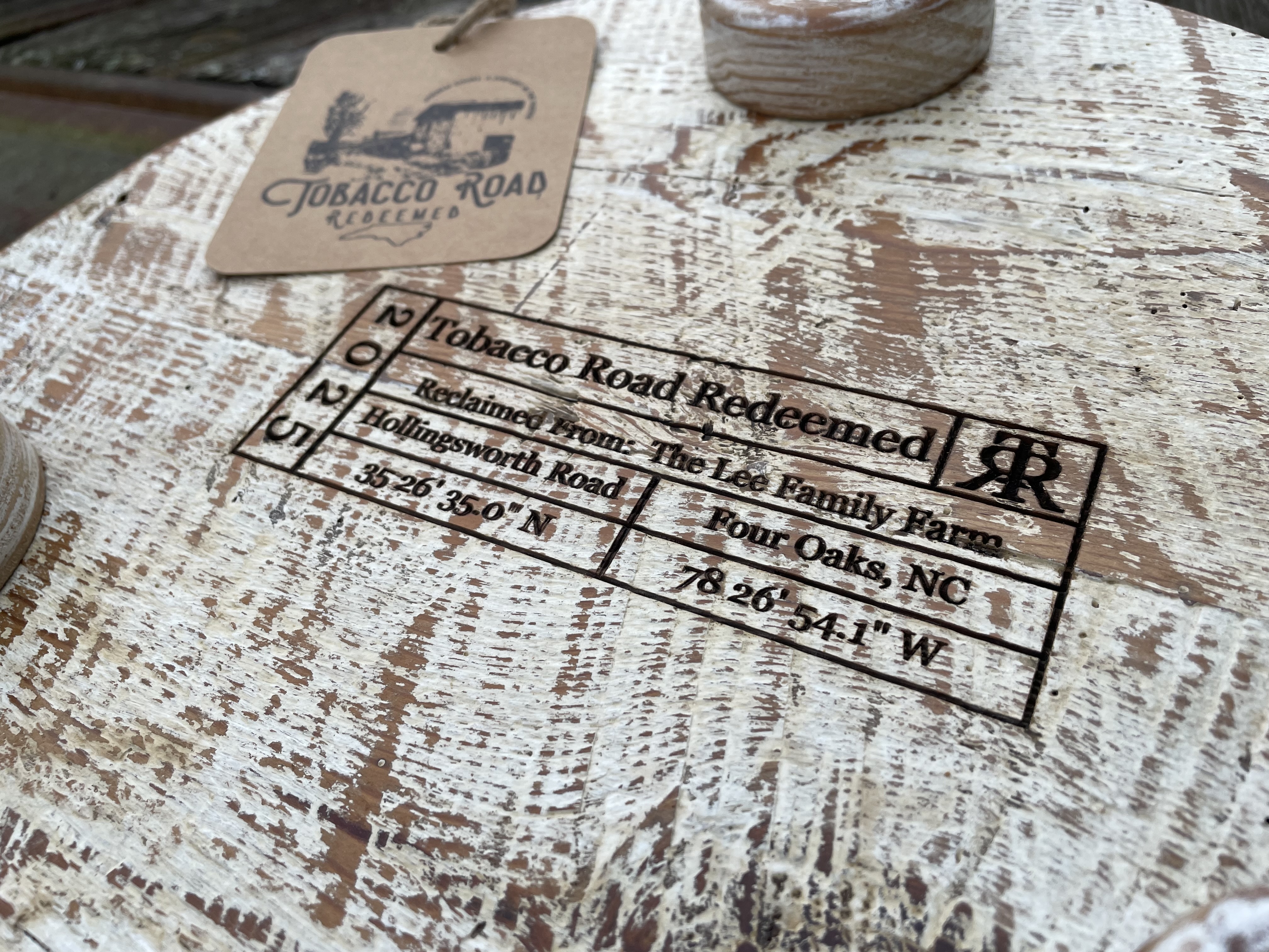 Custom-engraved Riser