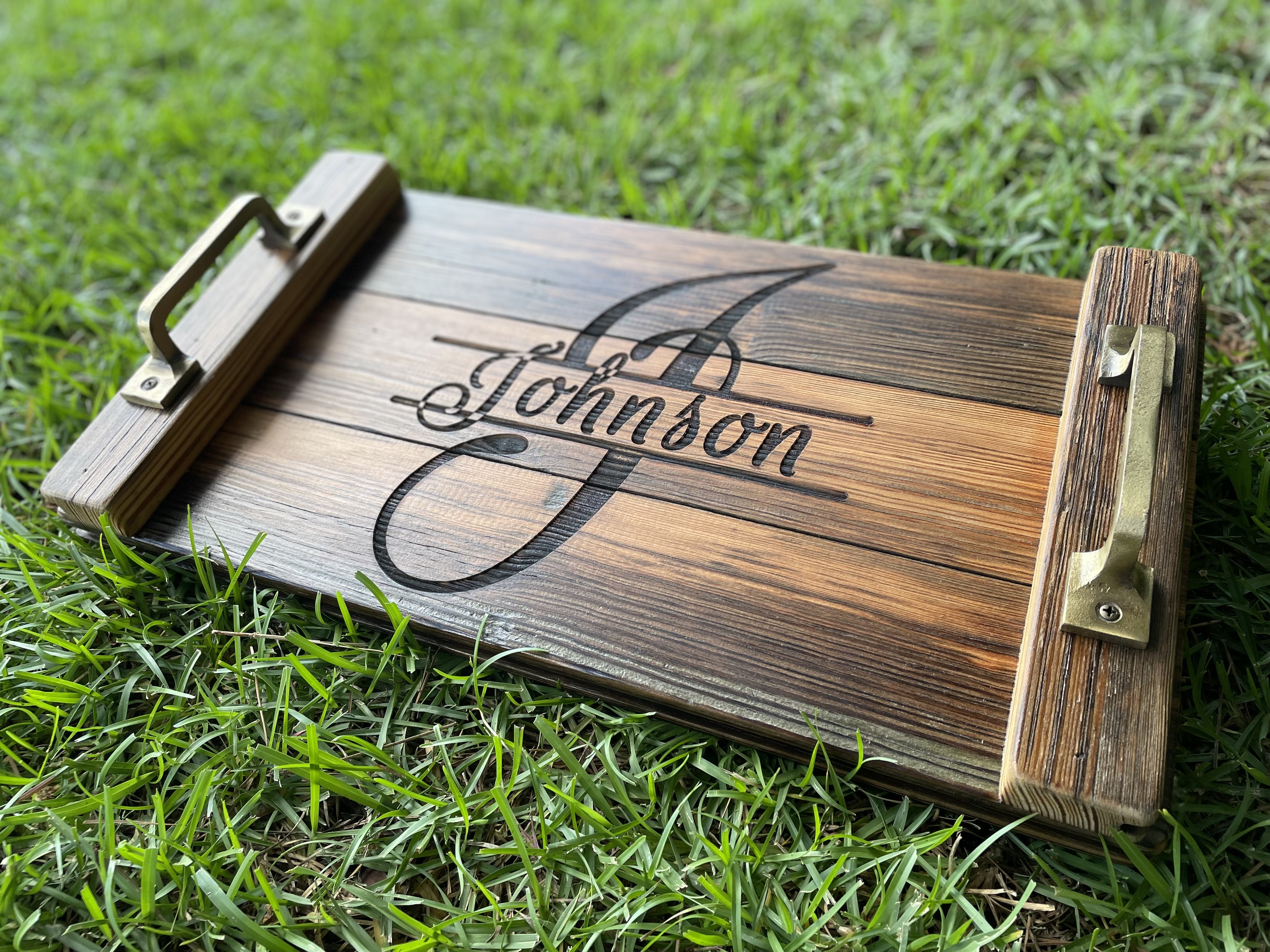 1800s Heart-pine Tray