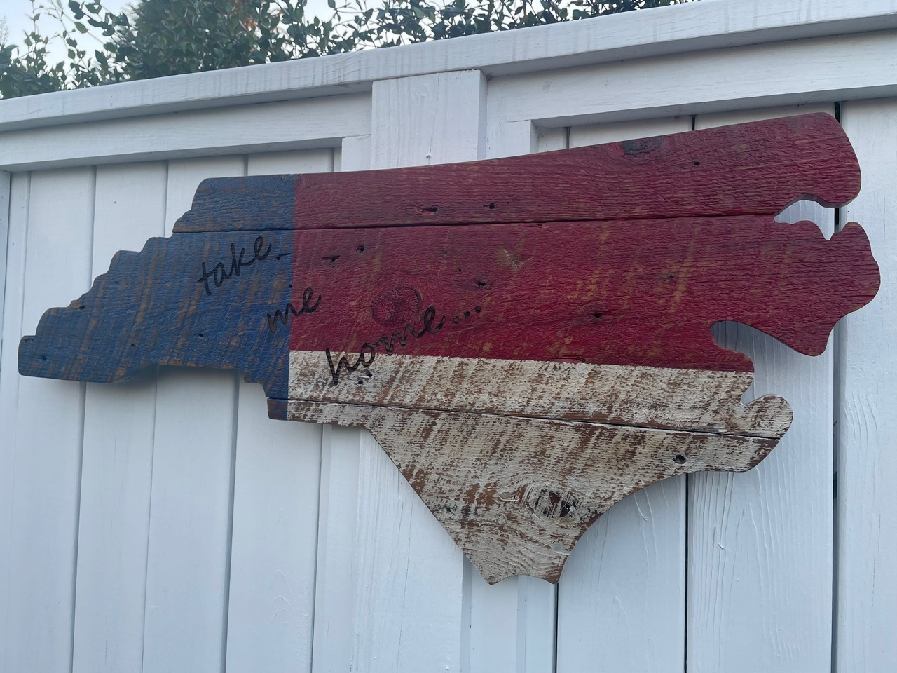 Rustic North Carolina Wall Art