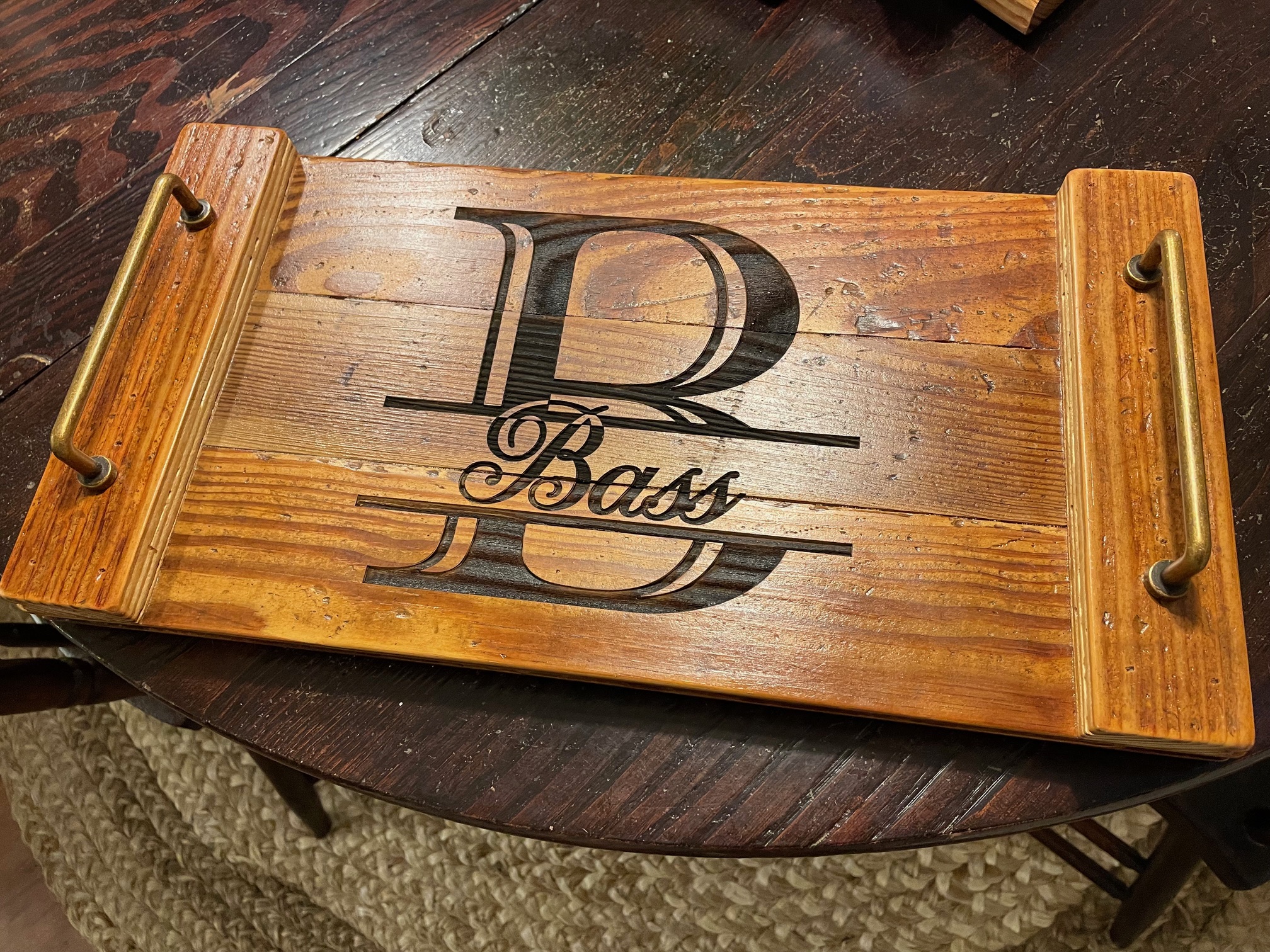 Personalized Serving Tray