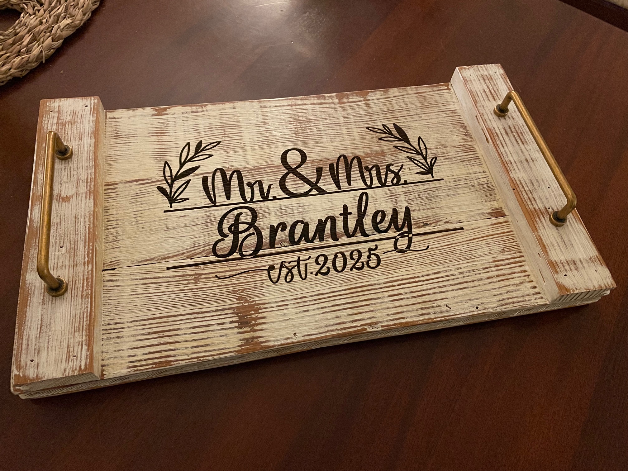 Personalized Serving Tray