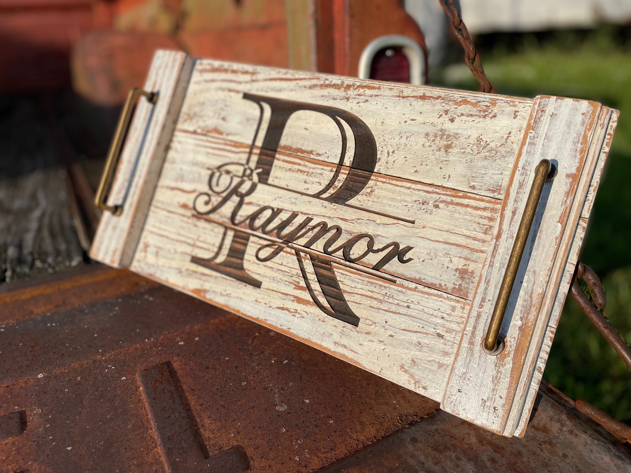 Personalized Serving Tray