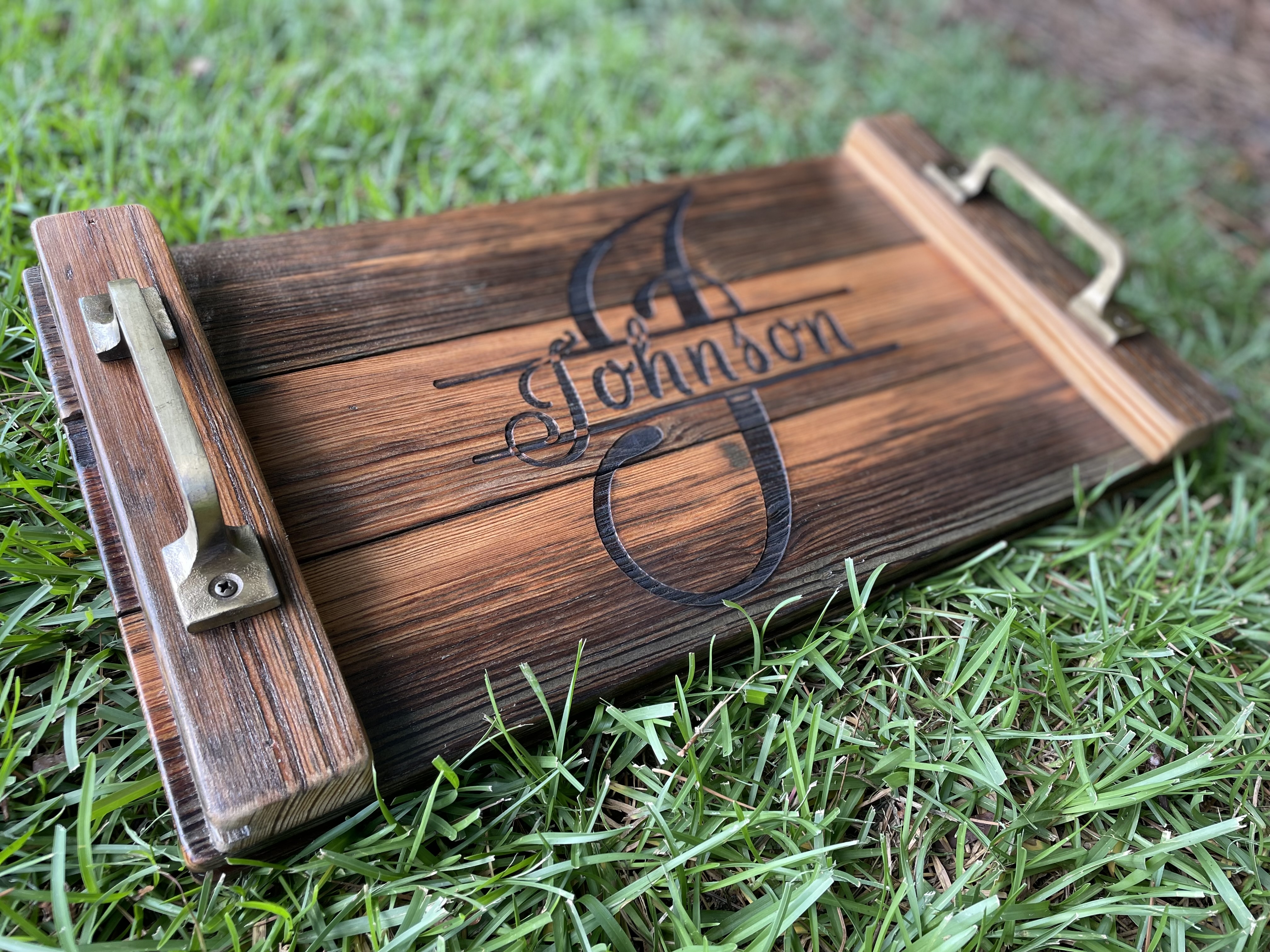 1800s Heart-pine Tray