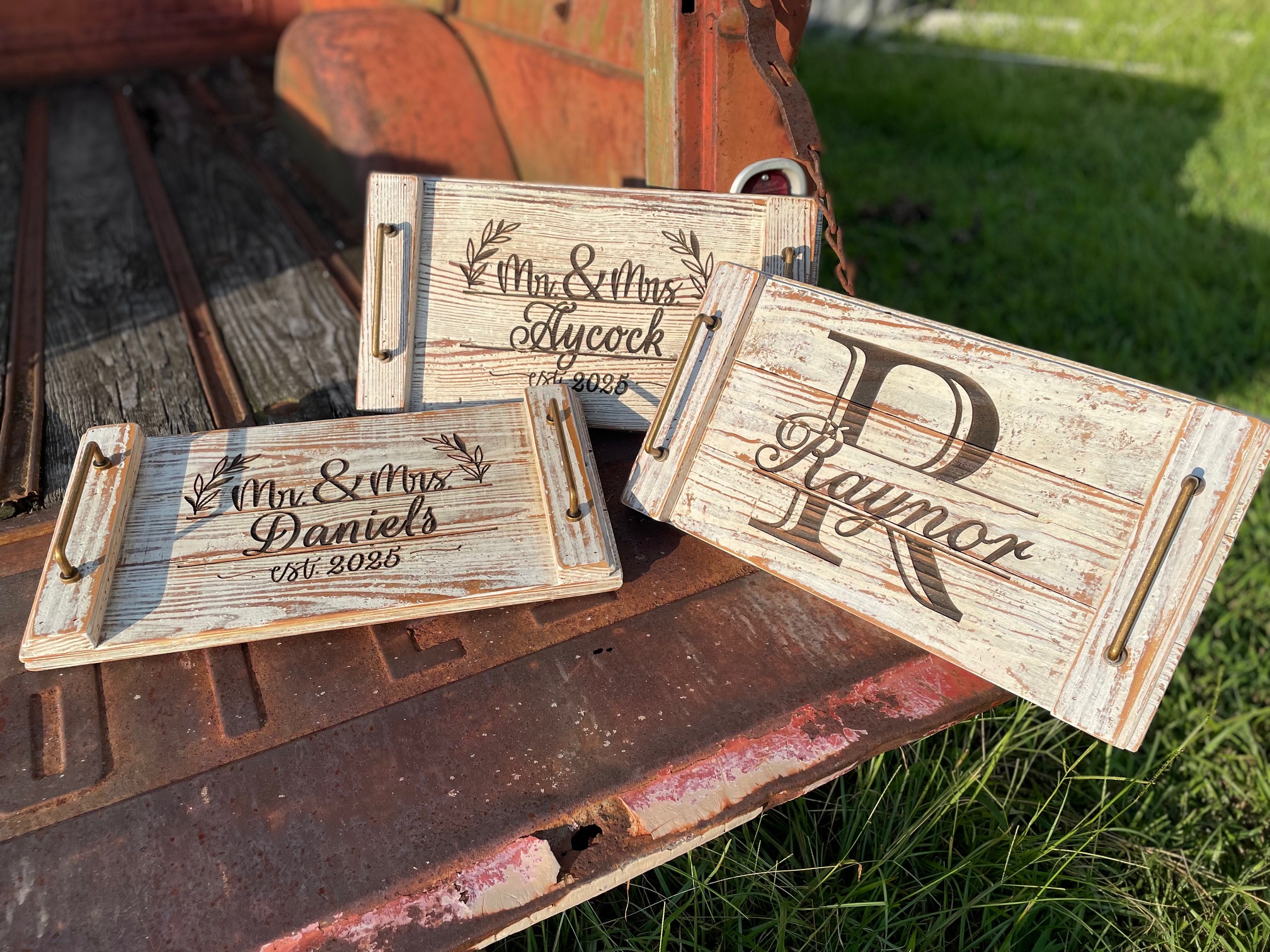 Personalized Serving Tray
