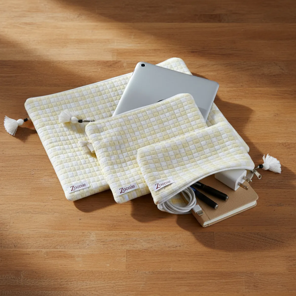 Laptop Sleeve and Accessory Pouch Set