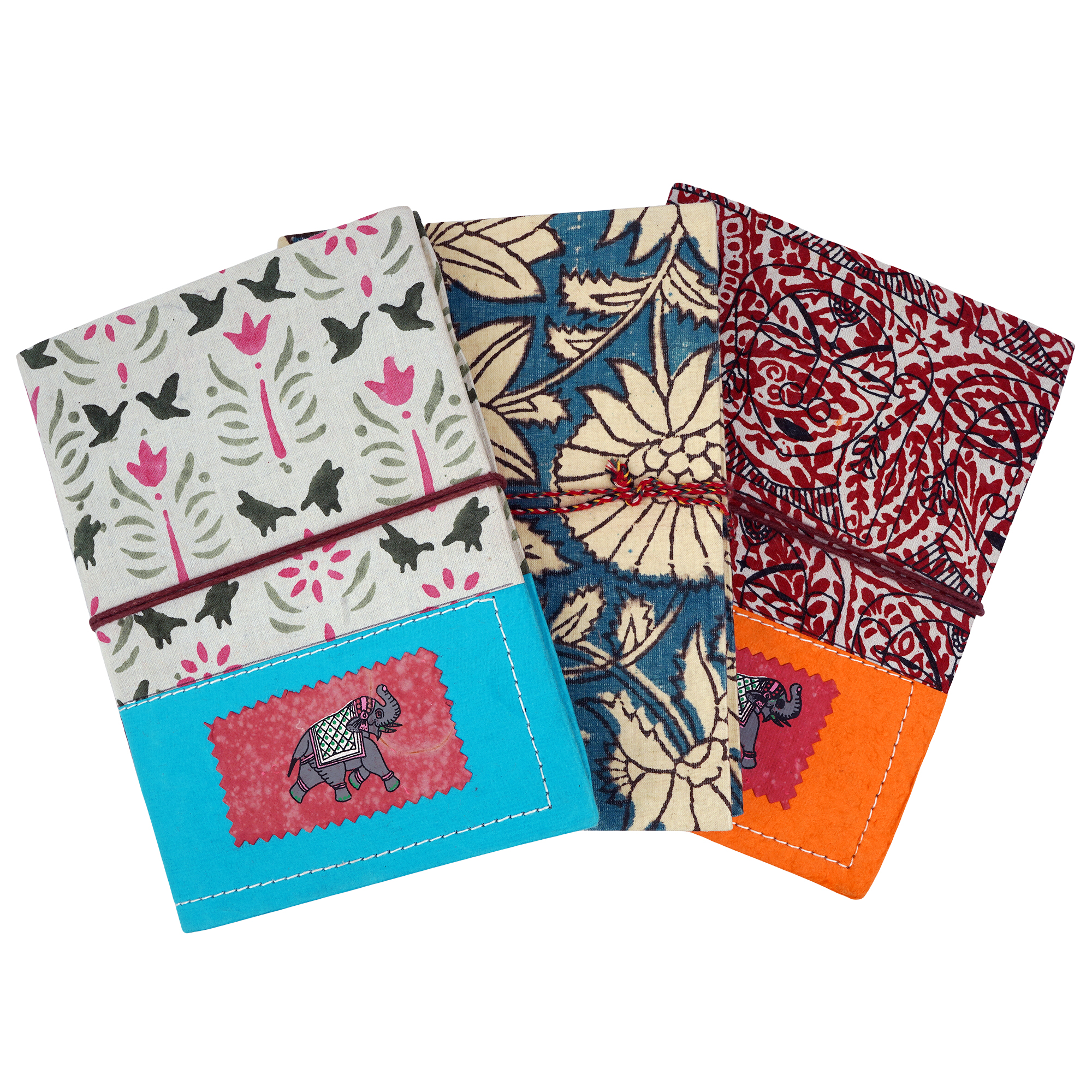 Handcrafted Fabric Notebooks