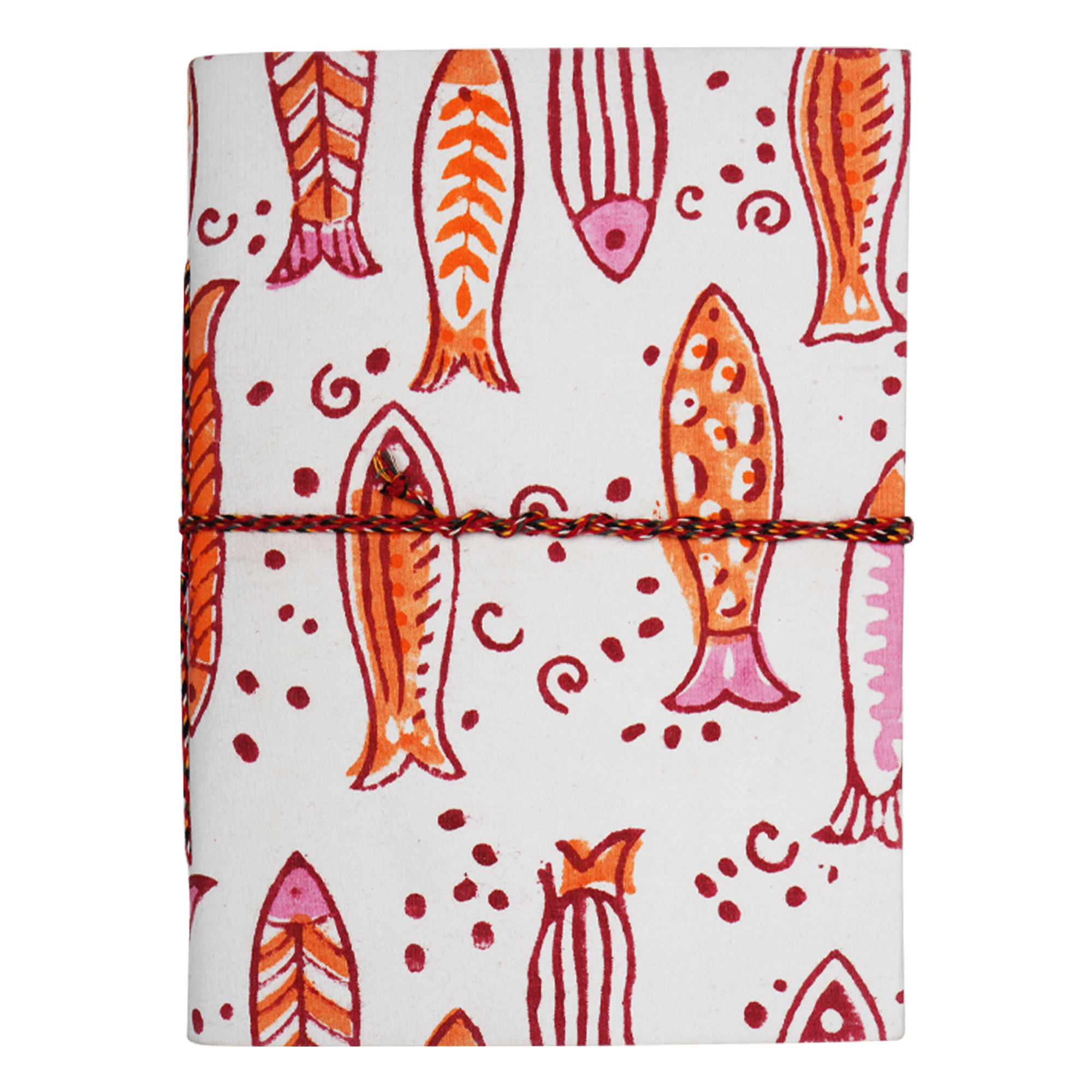 Handmade Fish Design Notebook