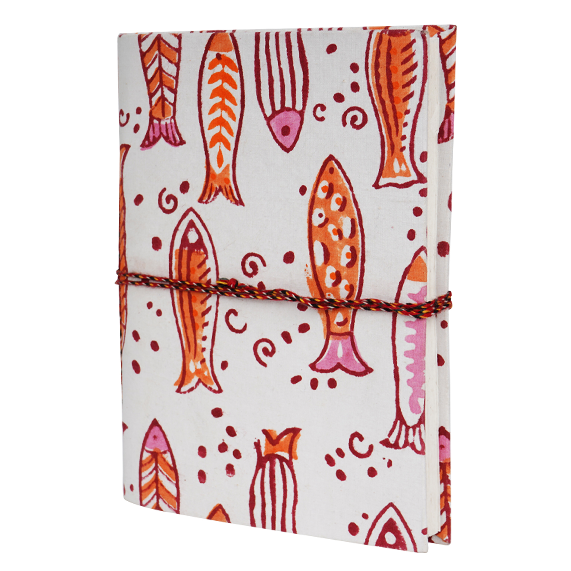 Handmade Fish Design Notebook