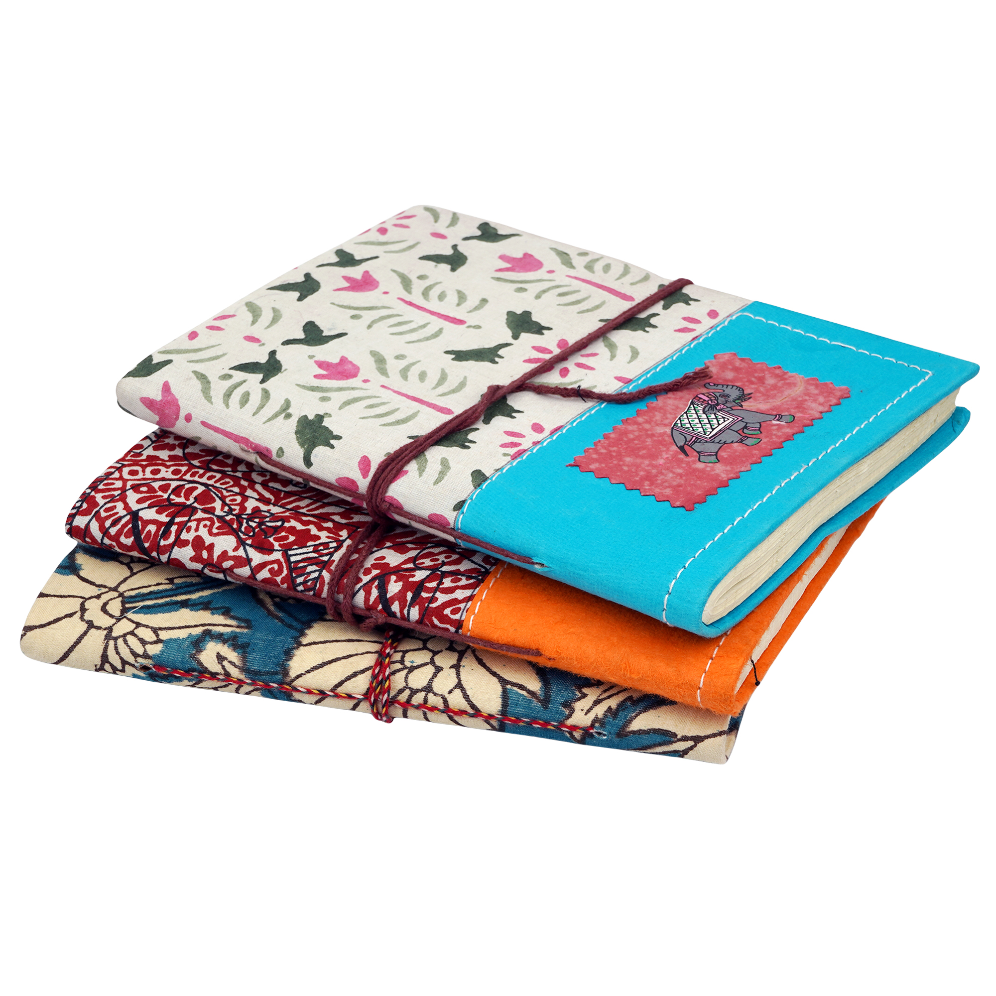 Handcrafted Fabric Notebooks