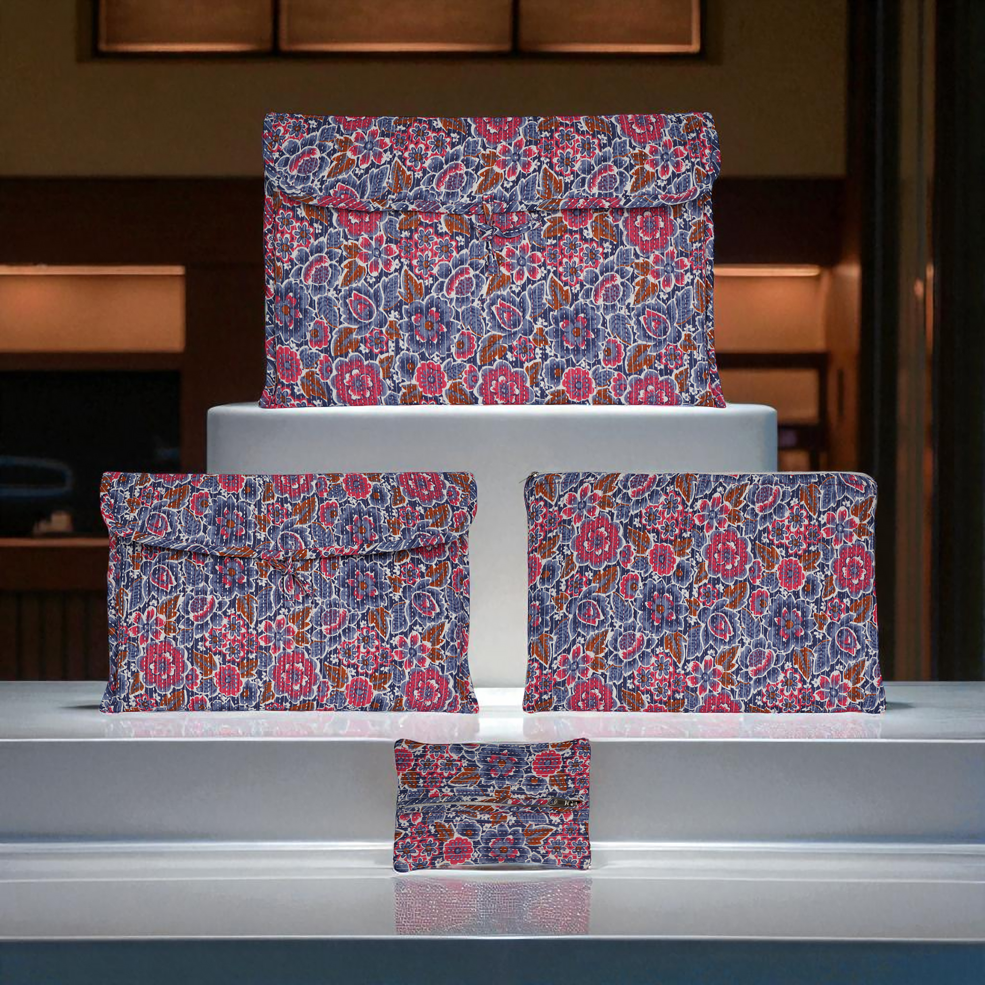 Laptop Sleeve and Envelope Pouch Set