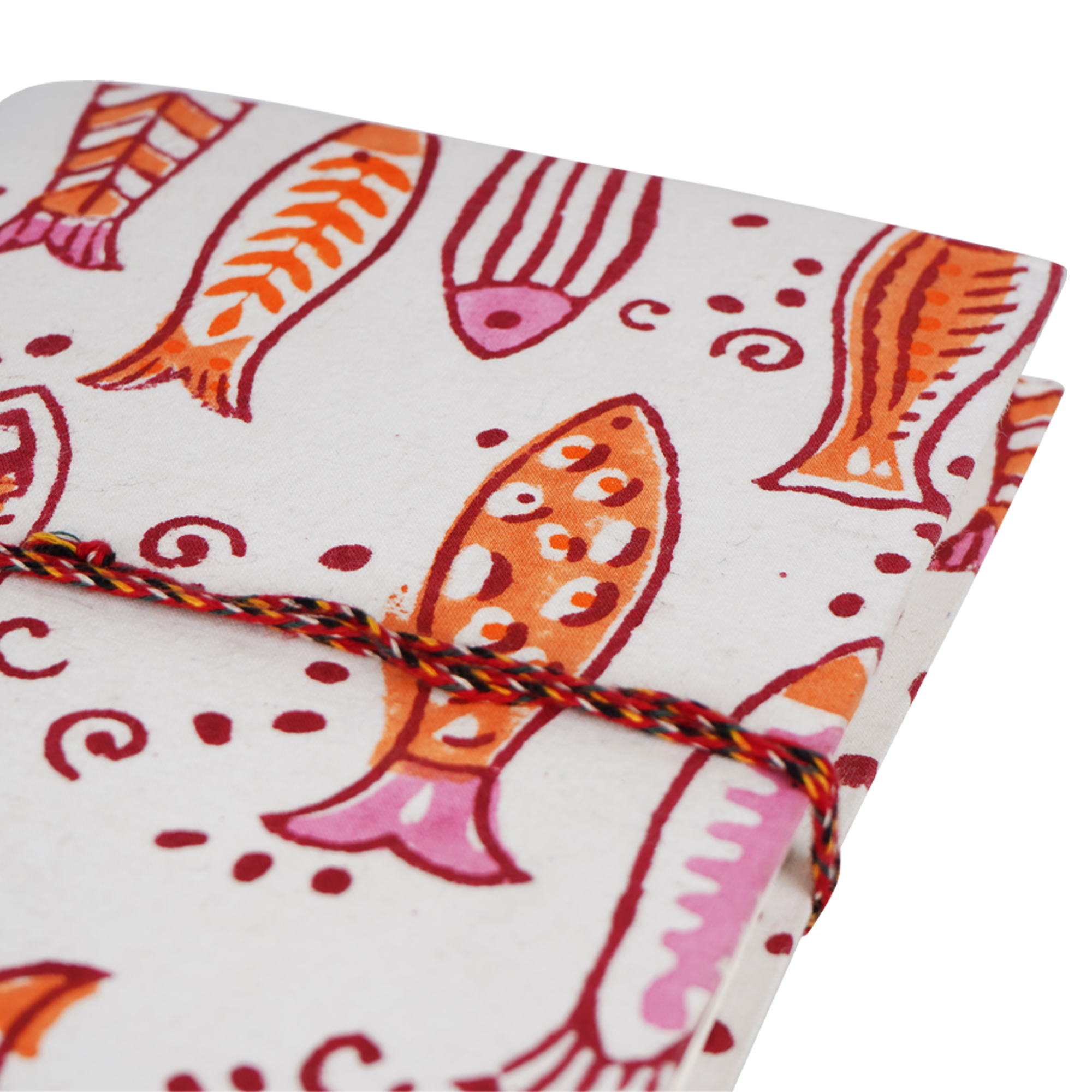 Handmade Fish Design Notebook