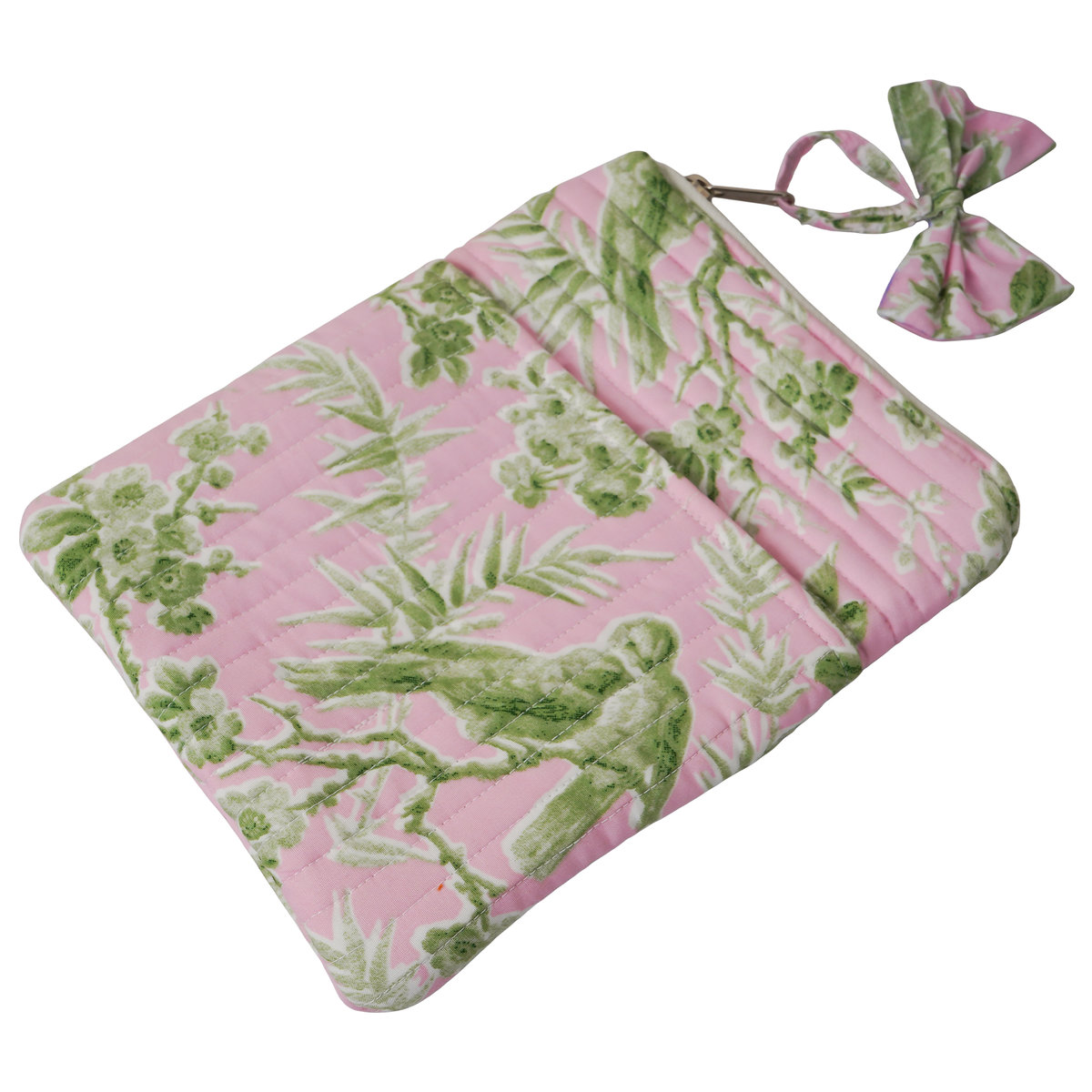 Spring Fern Quilted Tote Set