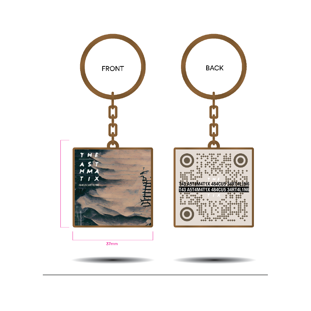 Asthmatix Album 2025 - Digital Video Keyring