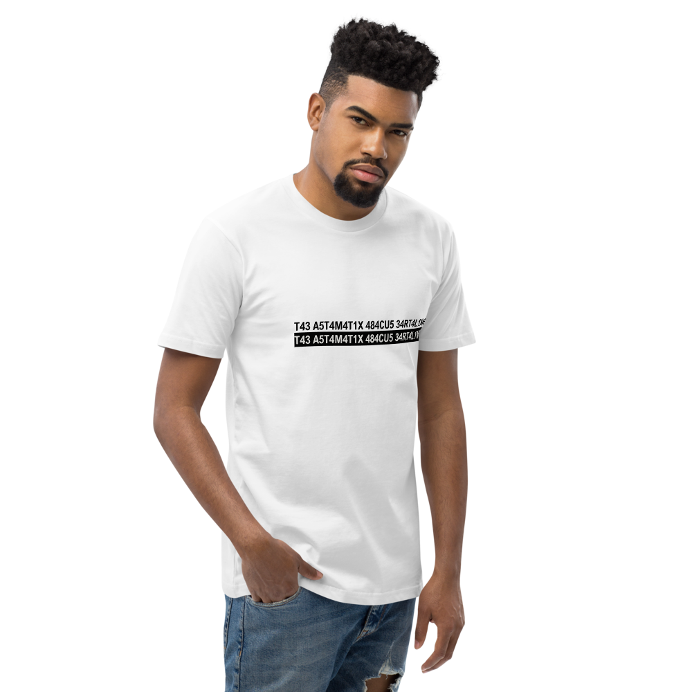 Classic Cotton T-shirt - Asthmatix Logo - White and Tan colour options 